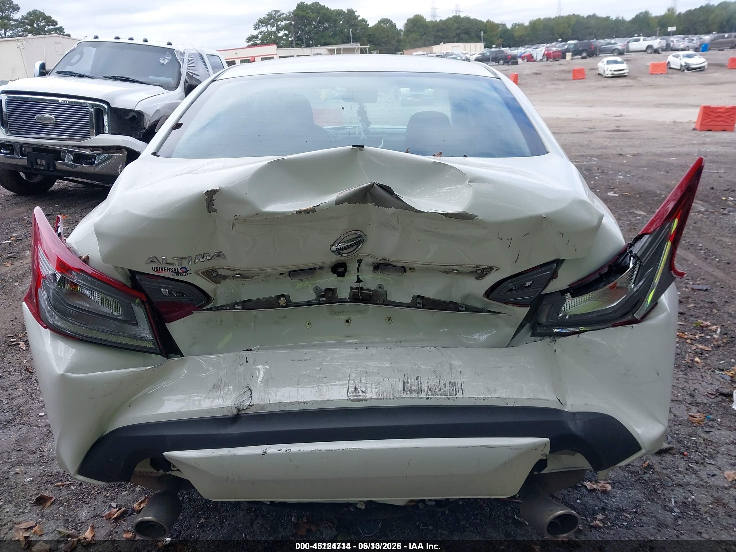 2018 Nissan Altima 2.5 S White vin: 1N4AL3AP3JC247298