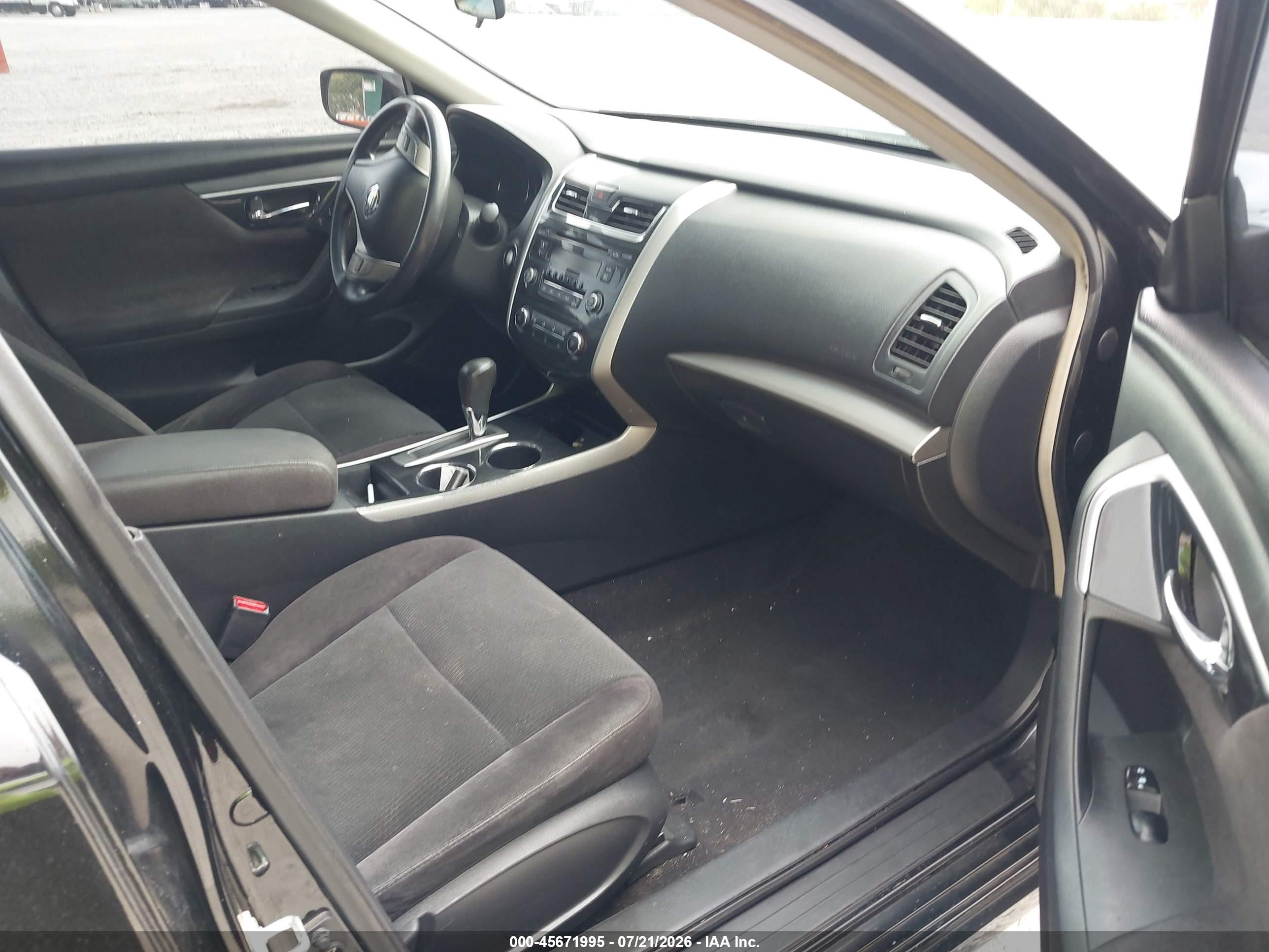2013 Nissan Altima 2.5 S Черный vin: 1N4AL3AP4DC101299