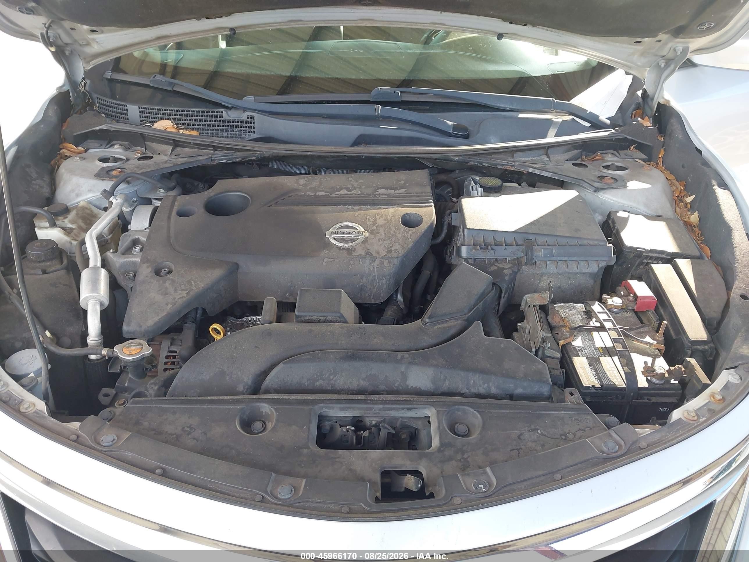 2013 Nissan Altima 2.5 Sv Silver vin: 1N4AL3AP4DC104607