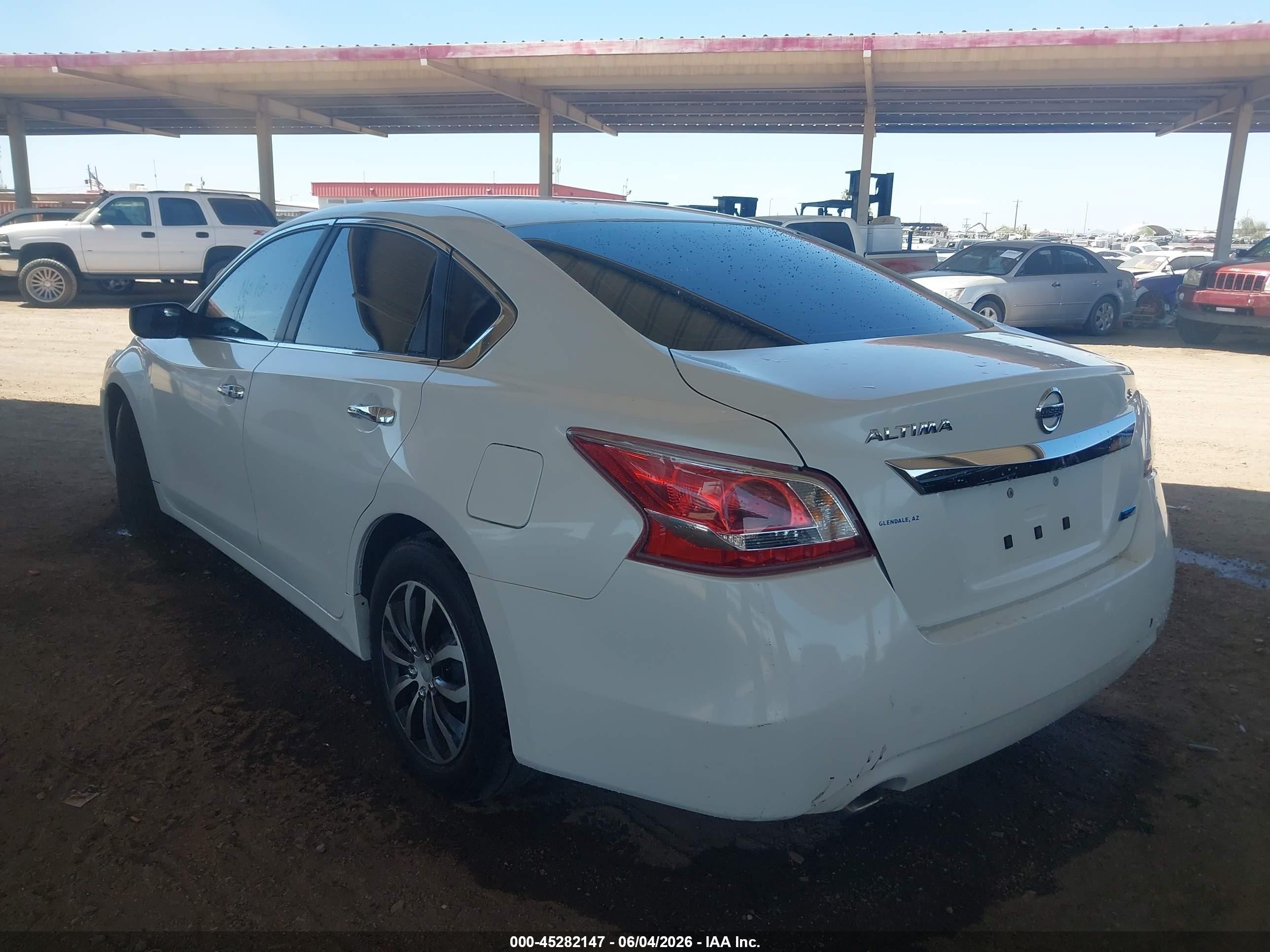 2013 Nissan Altima 2.5 S White vin: 1N4AL3AP4DC109001