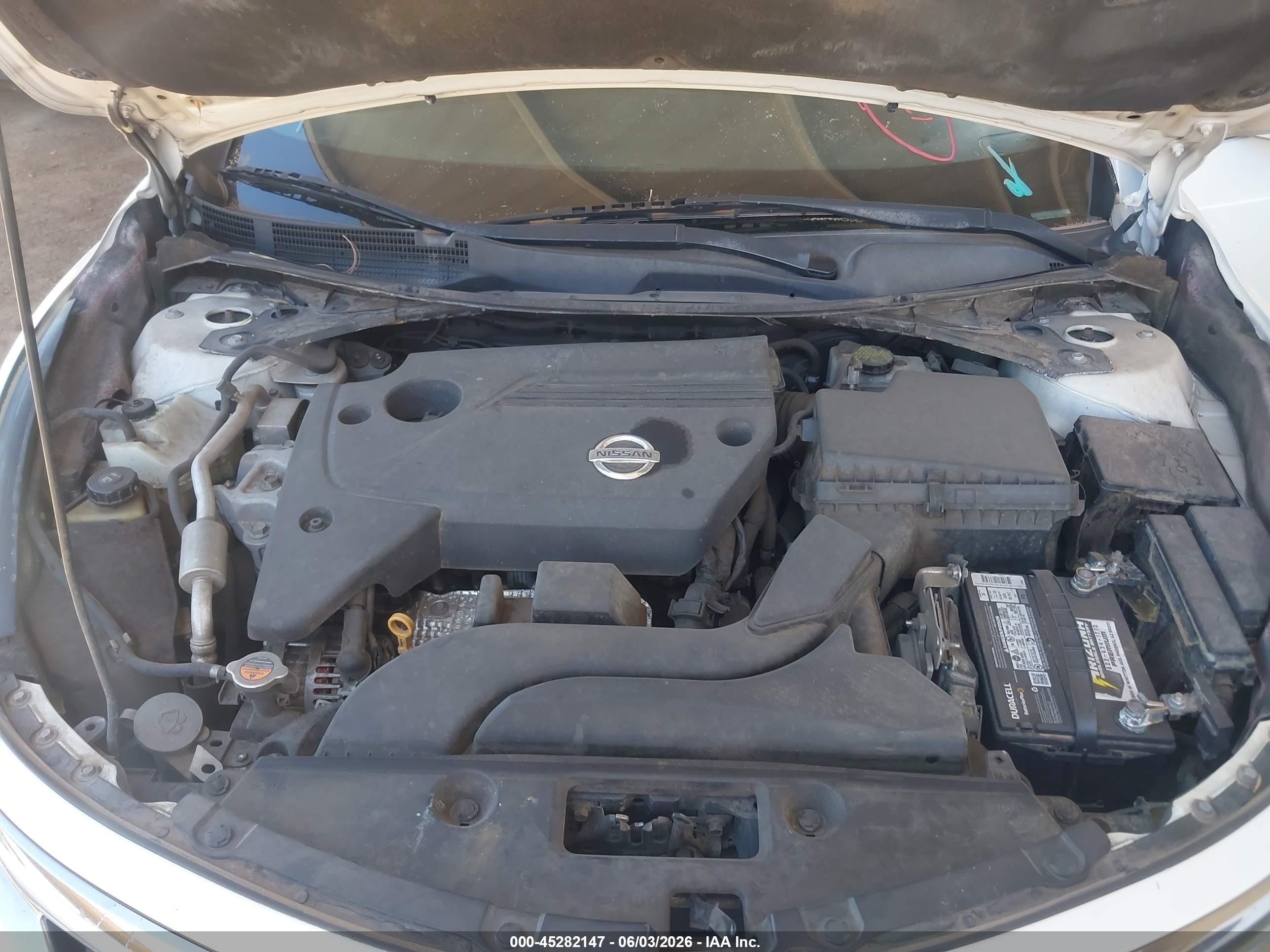 2013 Nissan Altima 2.5 S White vin: 1N4AL3AP4DC109001