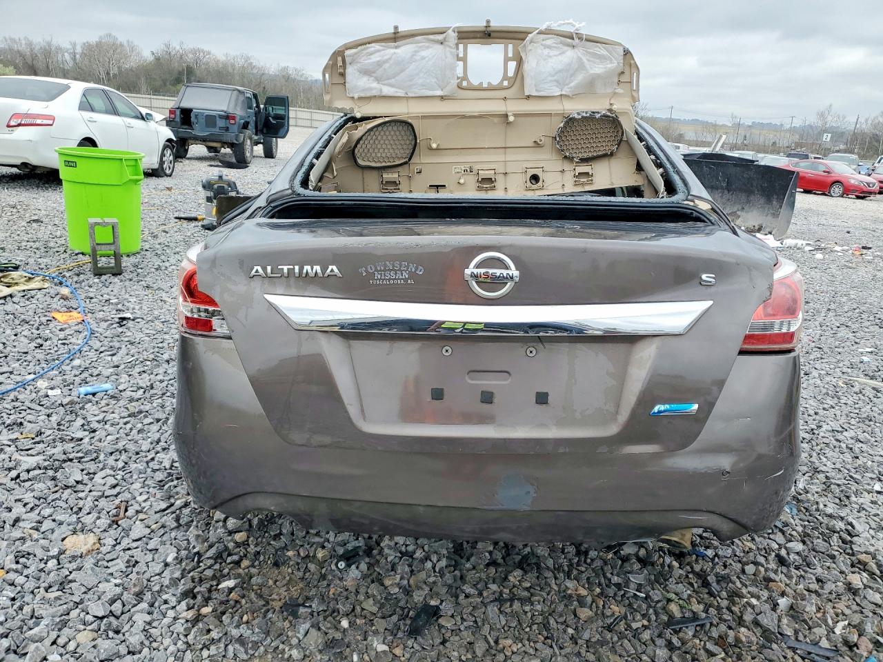 2013 Nissan Altima 2.5 Серый vin: 1N4AL3AP4DC109371