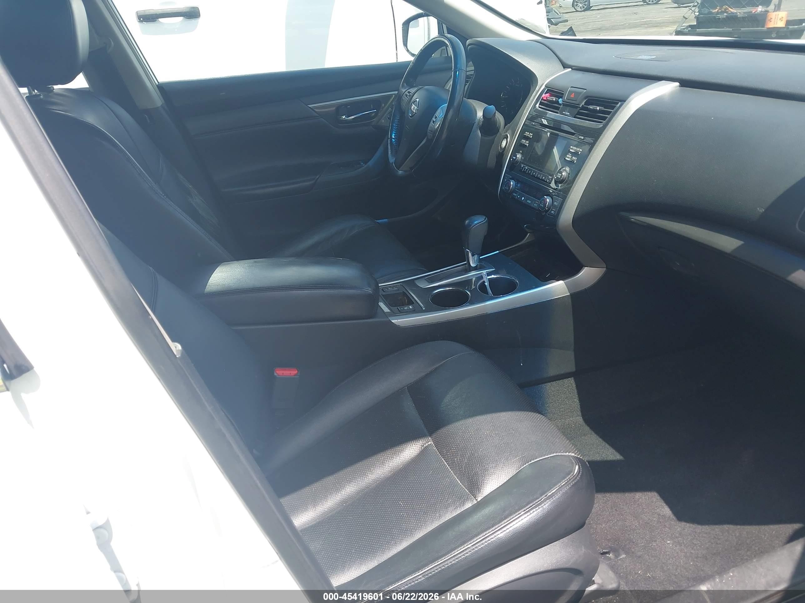 2013 Nissan Altima 2.5 Sl White vin: 1N4AL3AP4DC119186
