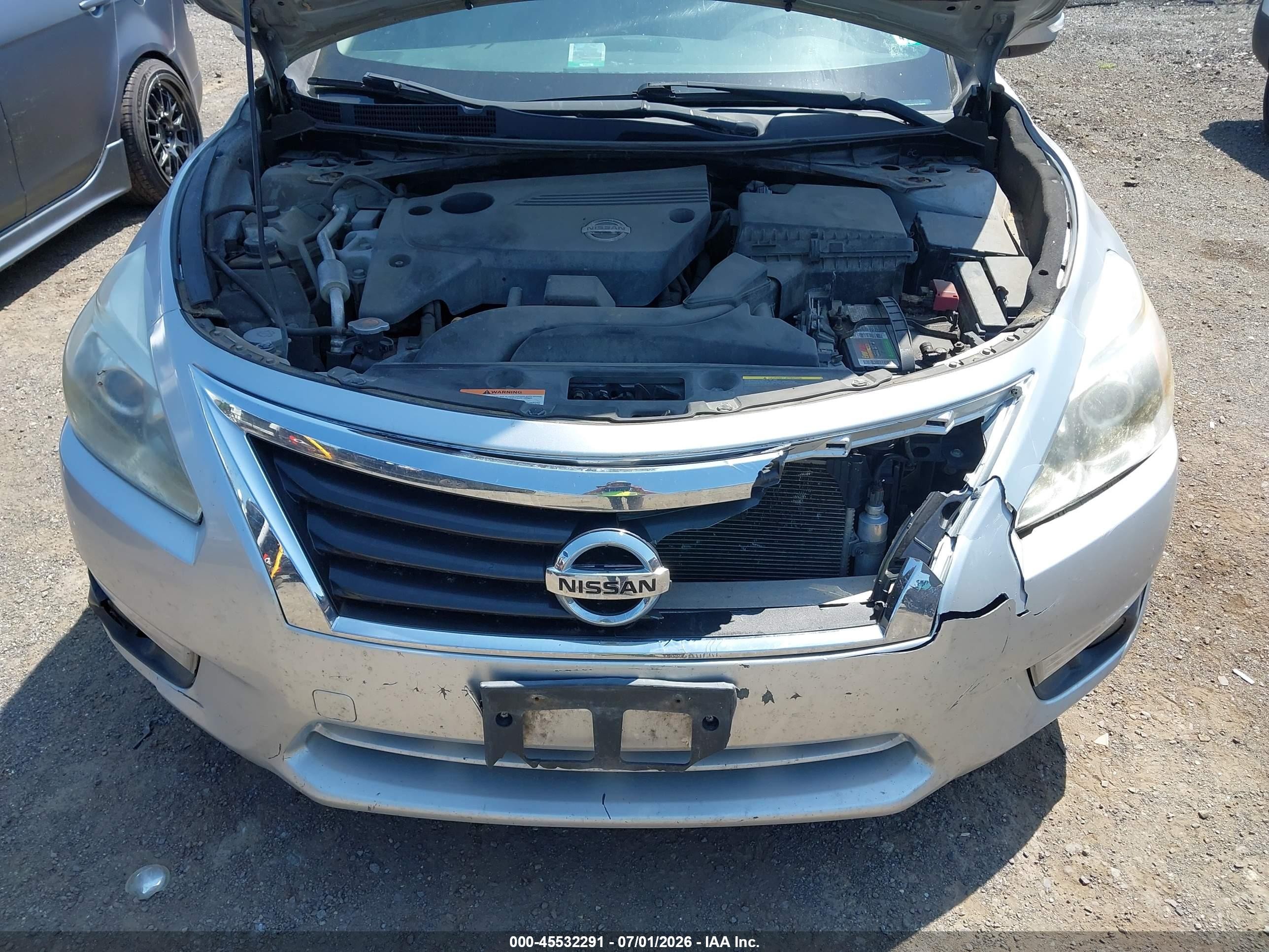 2013 Nissan Altima 2.5 Sl Silver vin: 1N4AL3AP4DC150440