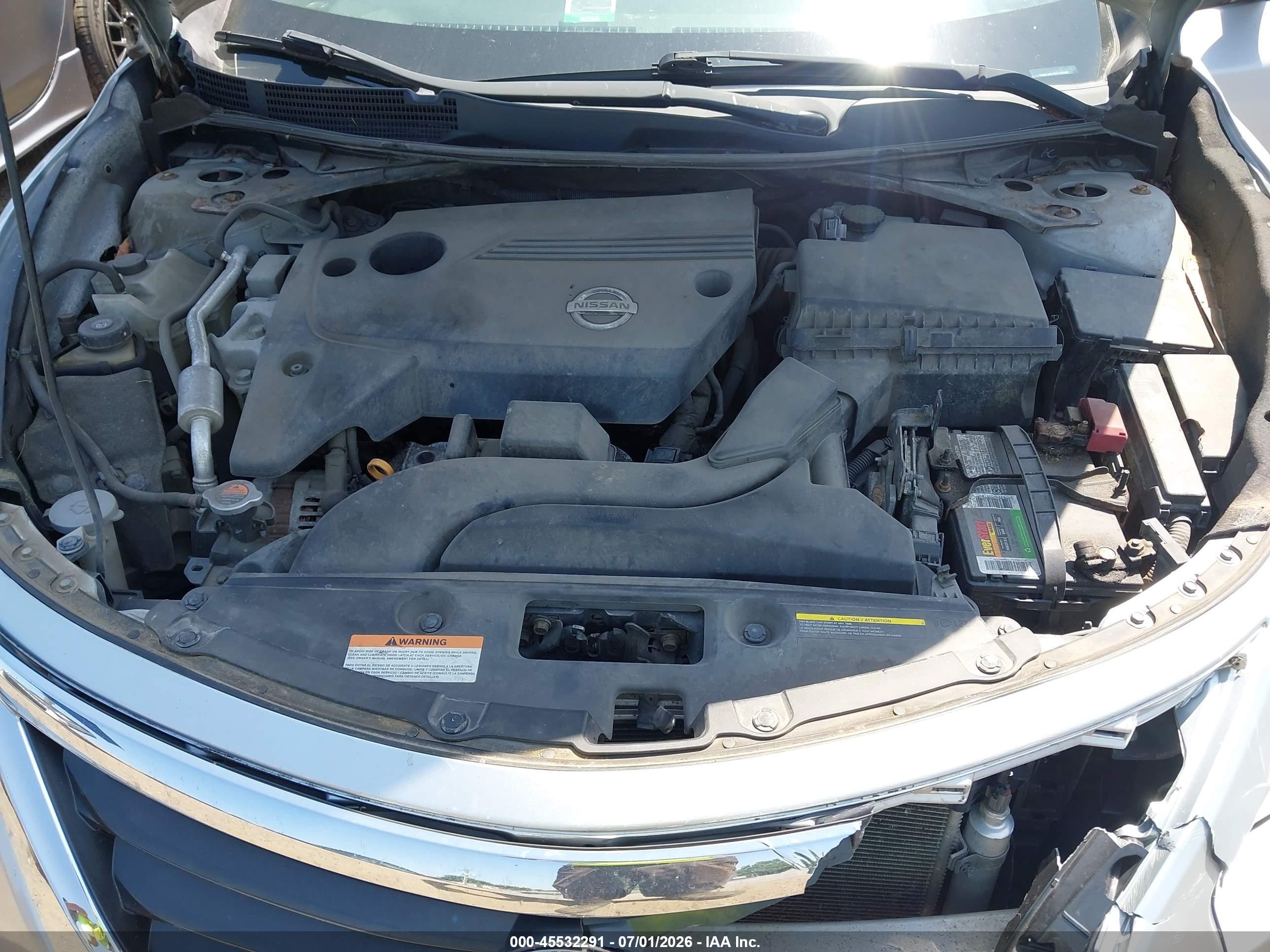2013 Nissan Altima 2.5 Sl Silver vin: 1N4AL3AP4DC150440