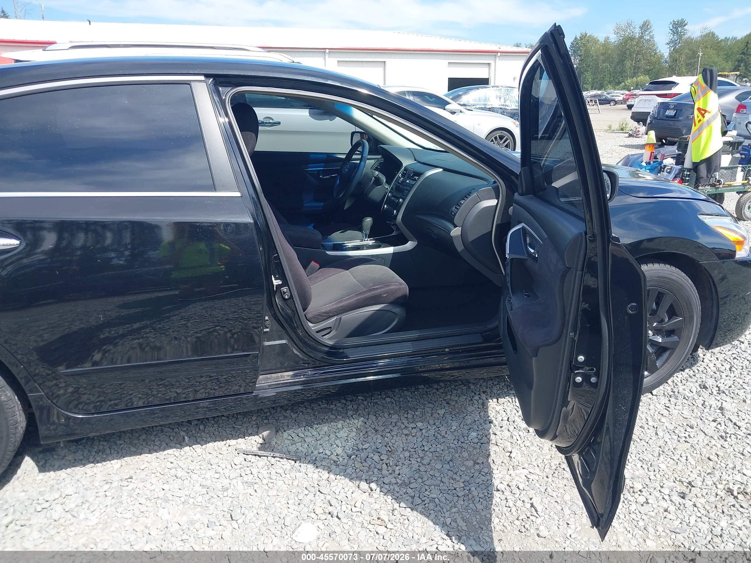 2013 Nissan Altima 2.5 S Черный vin: 1N4AL3AP4DC162216