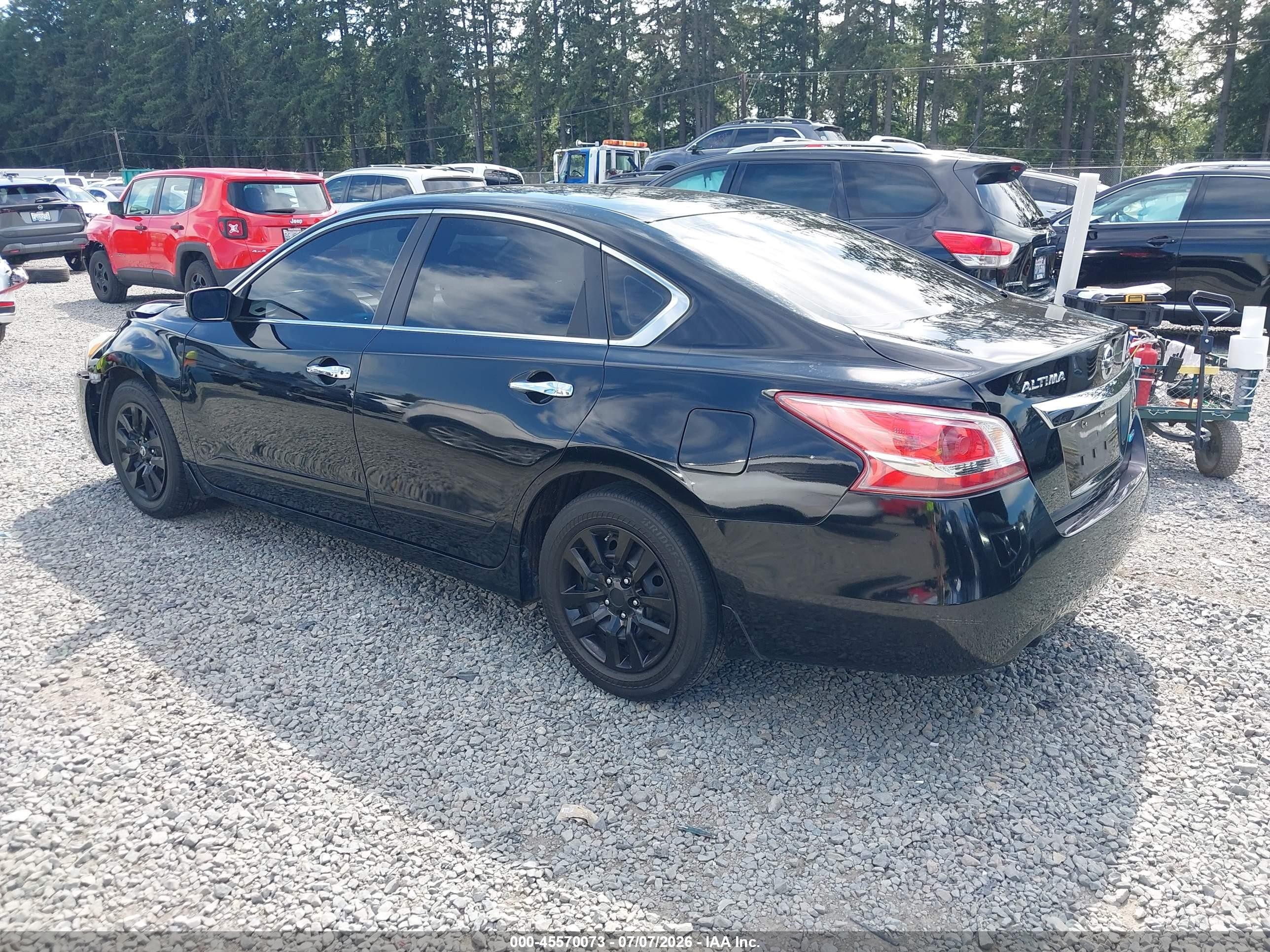 2013 Nissan Altima 2.5 S Черный vin: 1N4AL3AP4DC162216