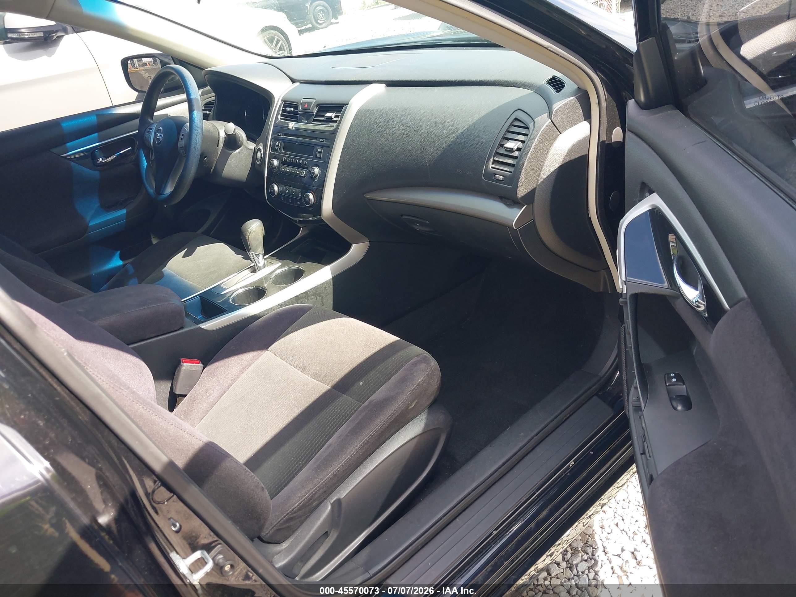 2013 Nissan Altima 2.5 S Черный vin: 1N4AL3AP4DC162216