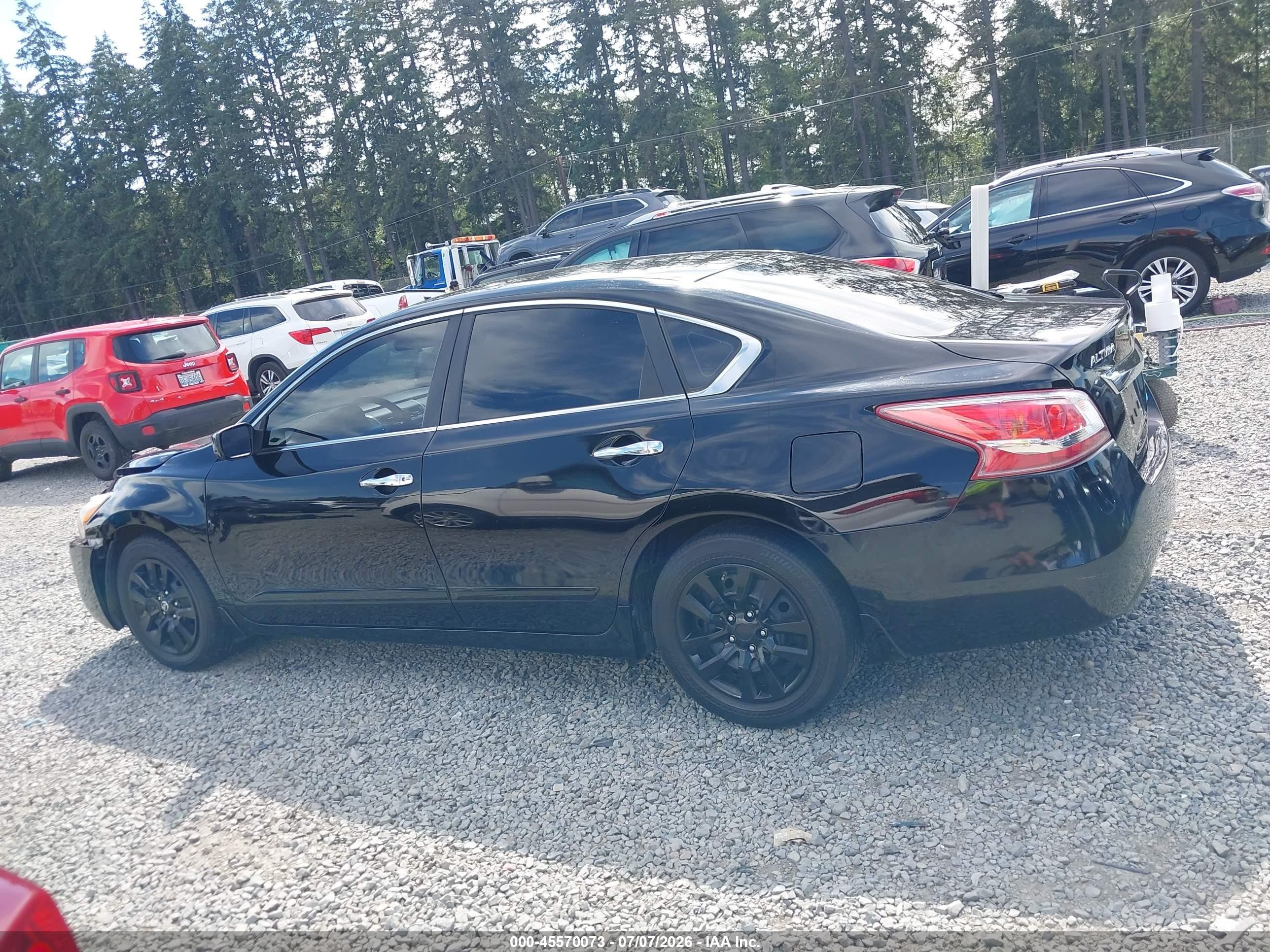 2013 Nissan Altima 2.5 S Черный vin: 1N4AL3AP4DC162216
