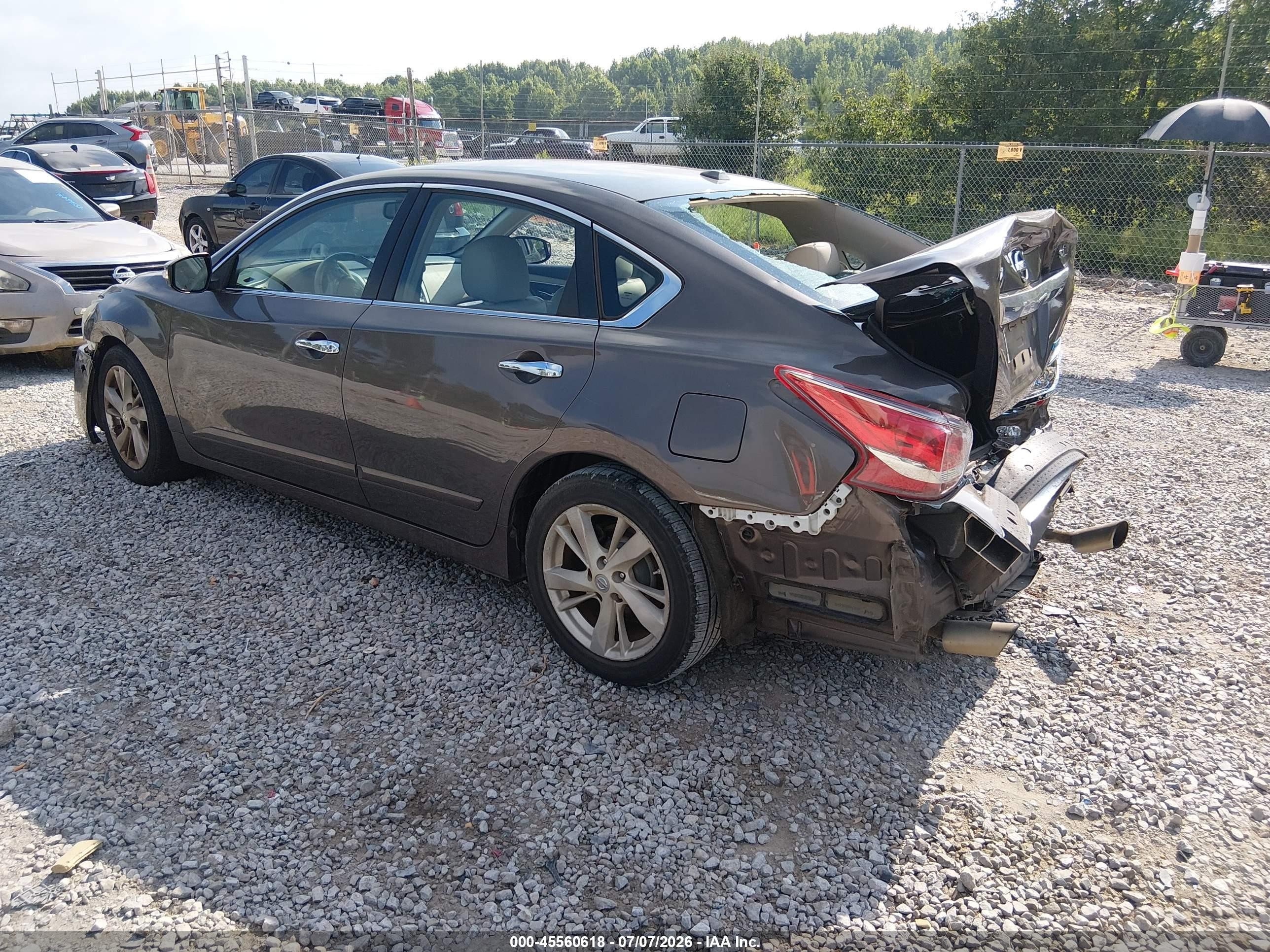 2013 Nissan Altima 2.5 Sl Brown vin: 1N4AL3AP4DC162894