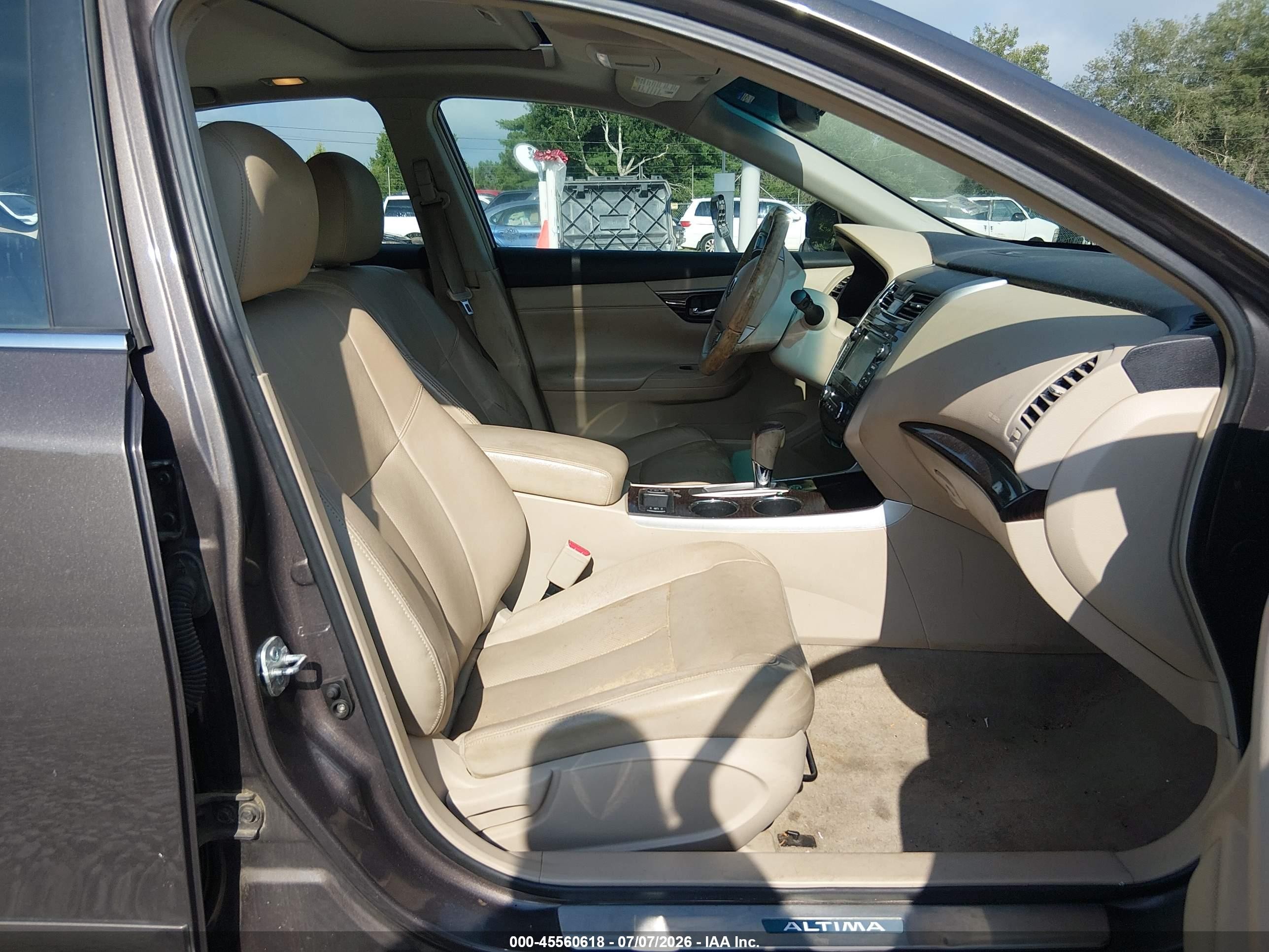2013 Nissan Altima 2.5 Sl Brown vin: 1N4AL3AP4DC162894