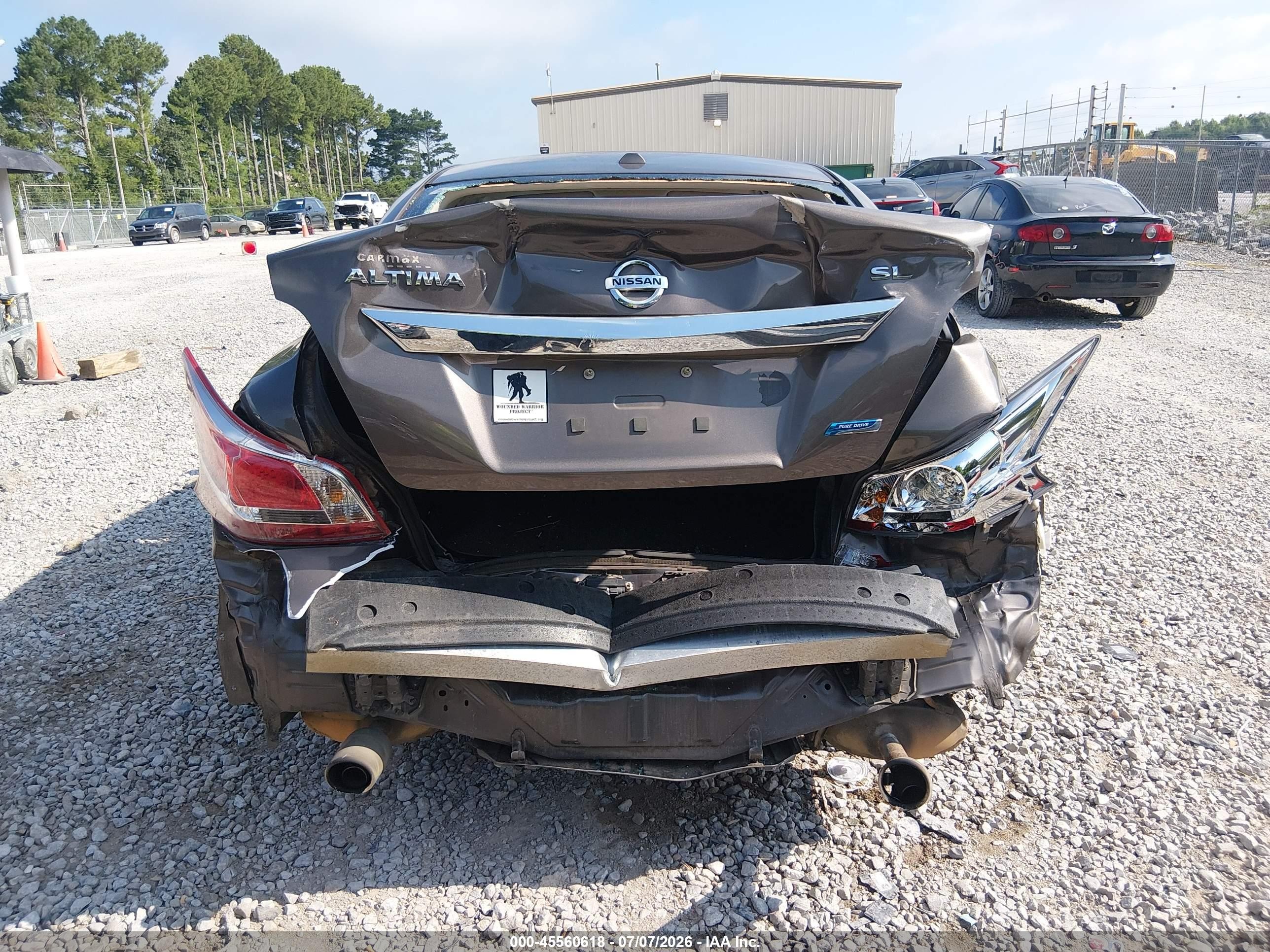 2013 Nissan Altima 2.5 Sl Brown vin: 1N4AL3AP4DC162894
