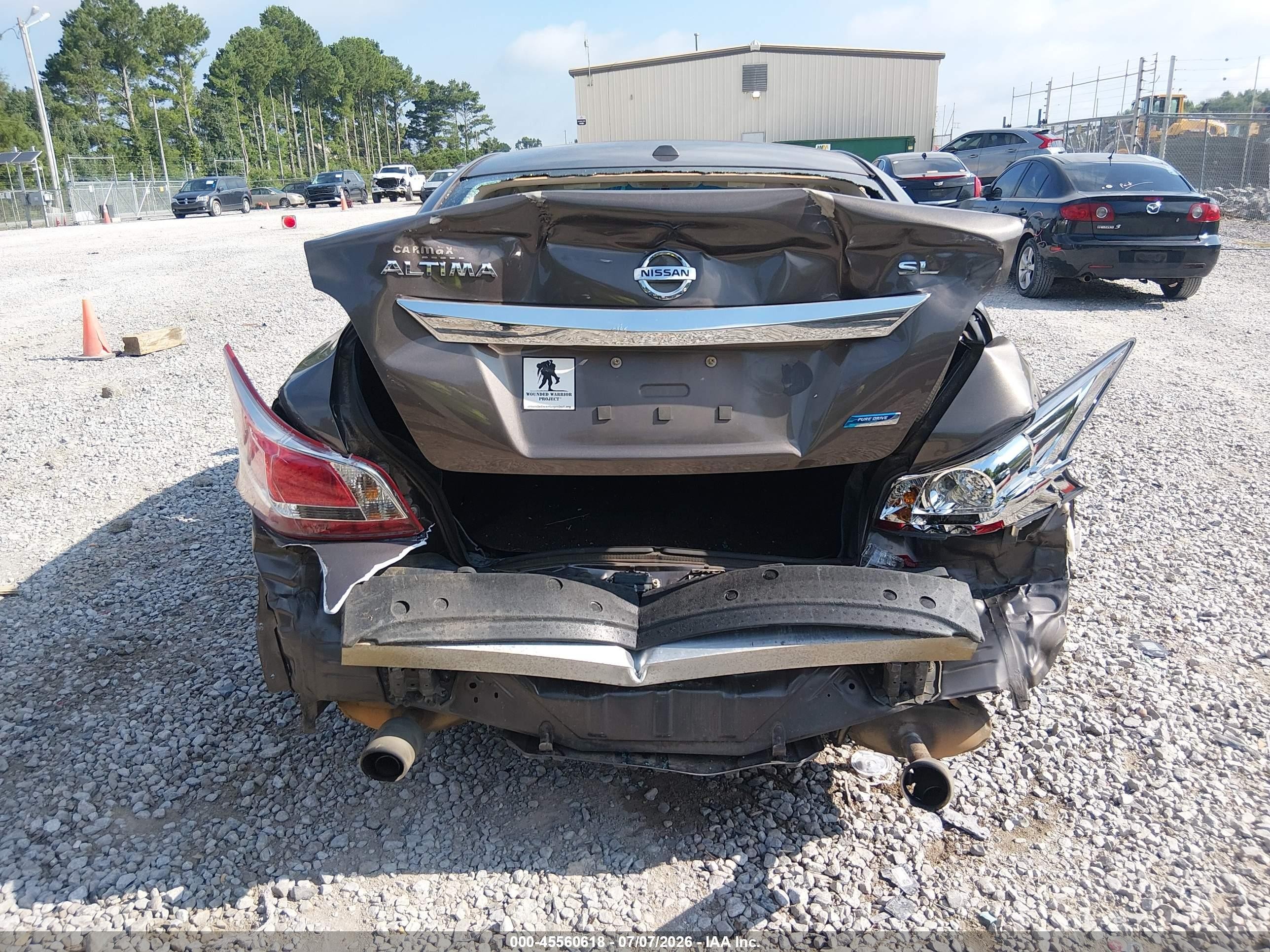 2013 Nissan Altima 2.5 Sl Brown vin: 1N4AL3AP4DC162894