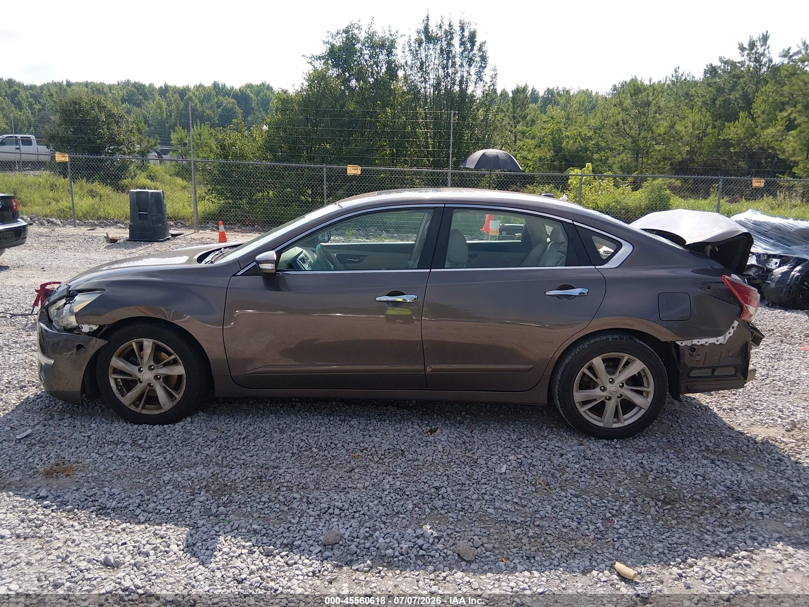 2013 Nissan Altima 2.5 Sl Brown vin: 1N4AL3AP4DC162894