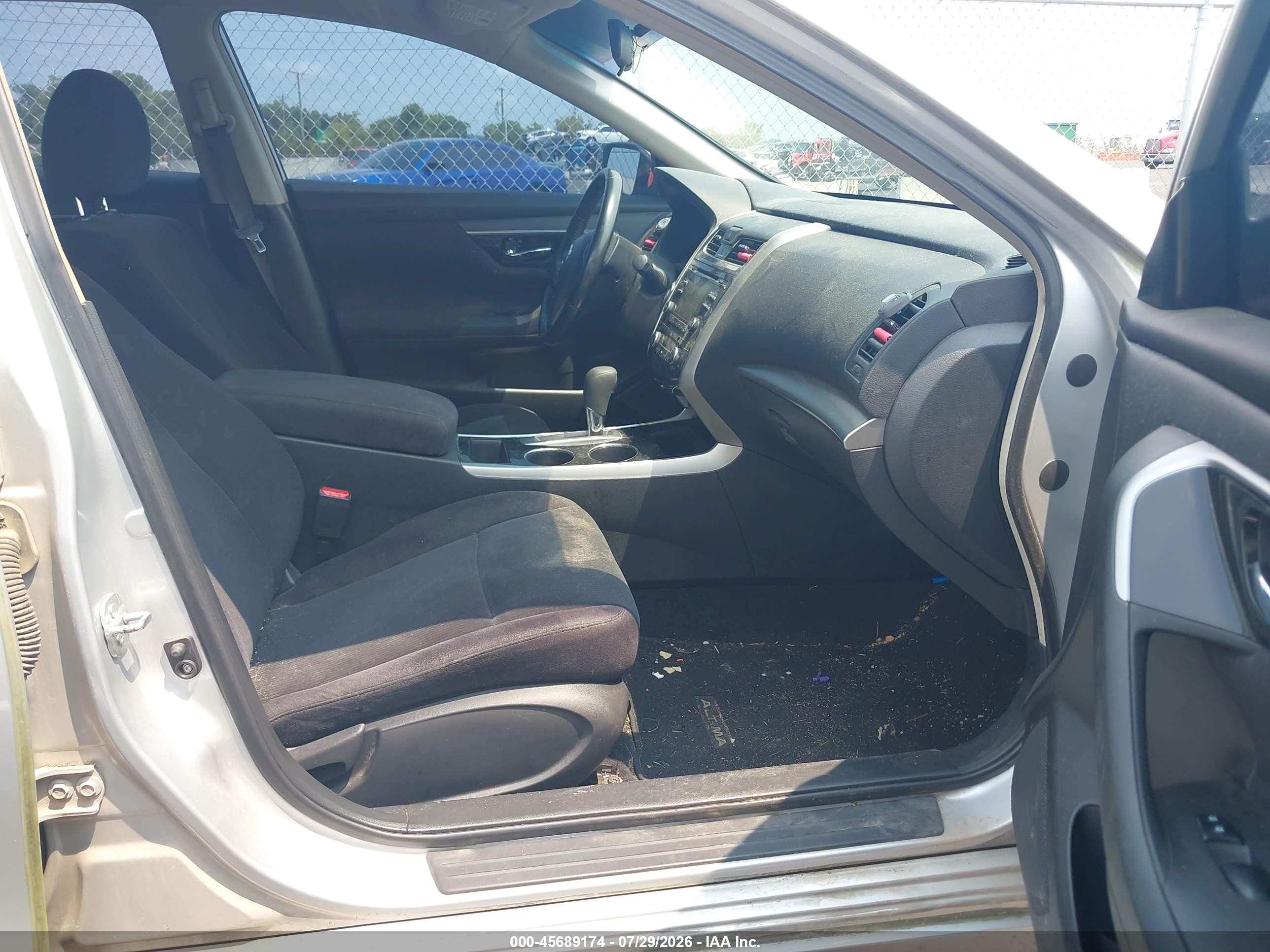 2013 Nissan Altima 2.5 Sv Silver vin: 1N4AL3AP4DC169862