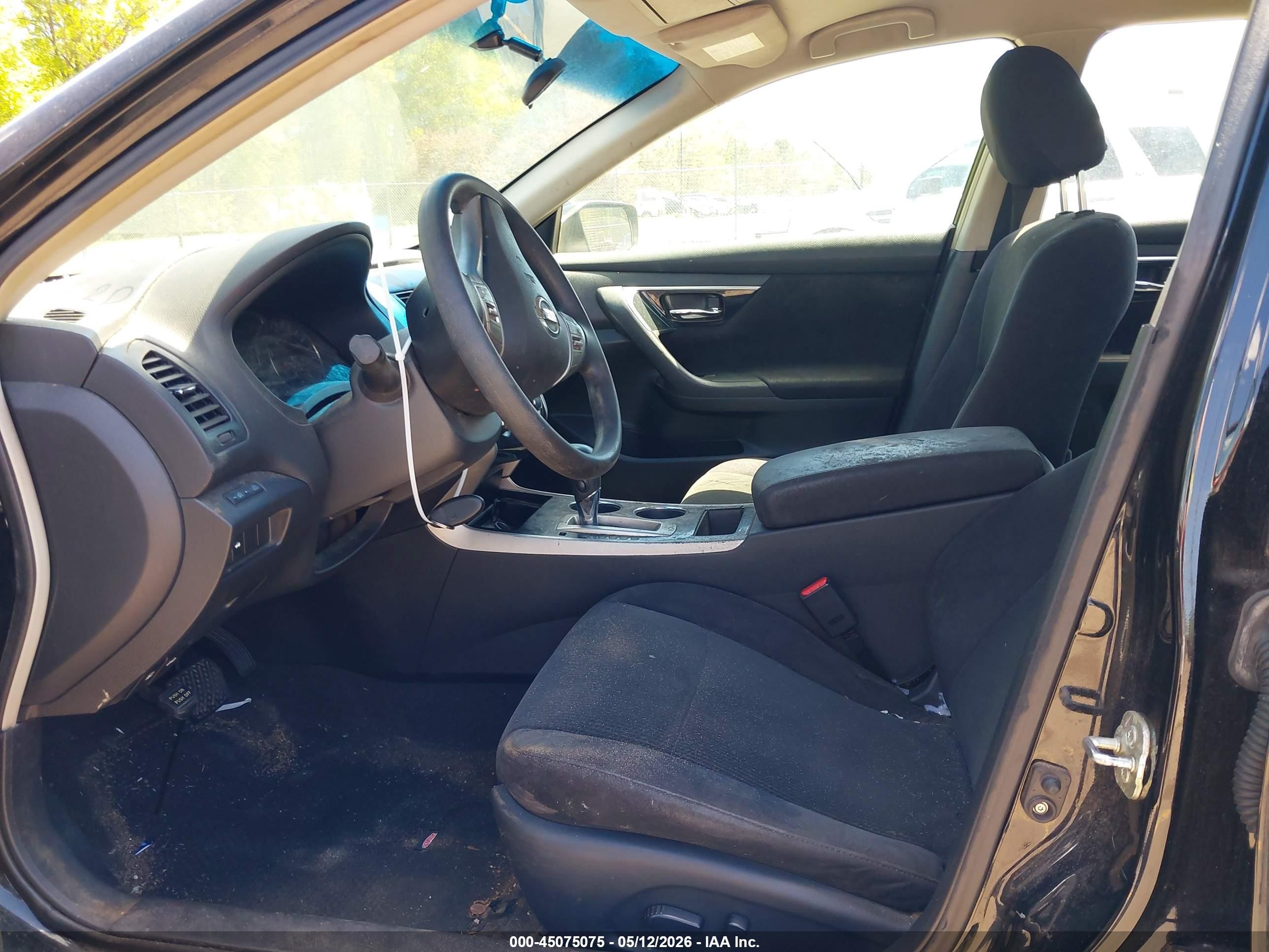 2013 Nissan Altima 2.5 S Black vin: 1N4AL3AP4DC173314