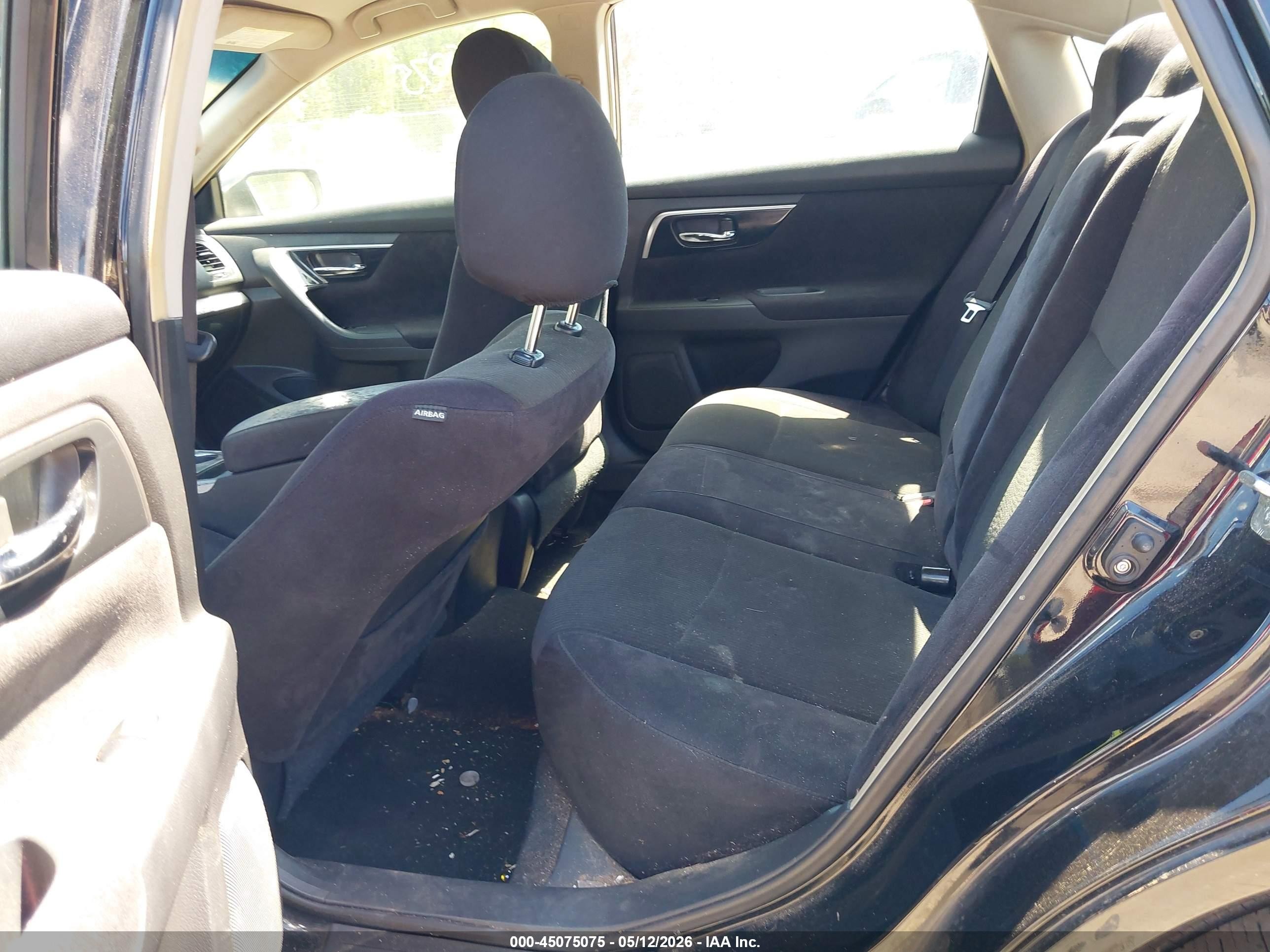 2013 Nissan Altima 2.5 S Black vin: 1N4AL3AP4DC173314