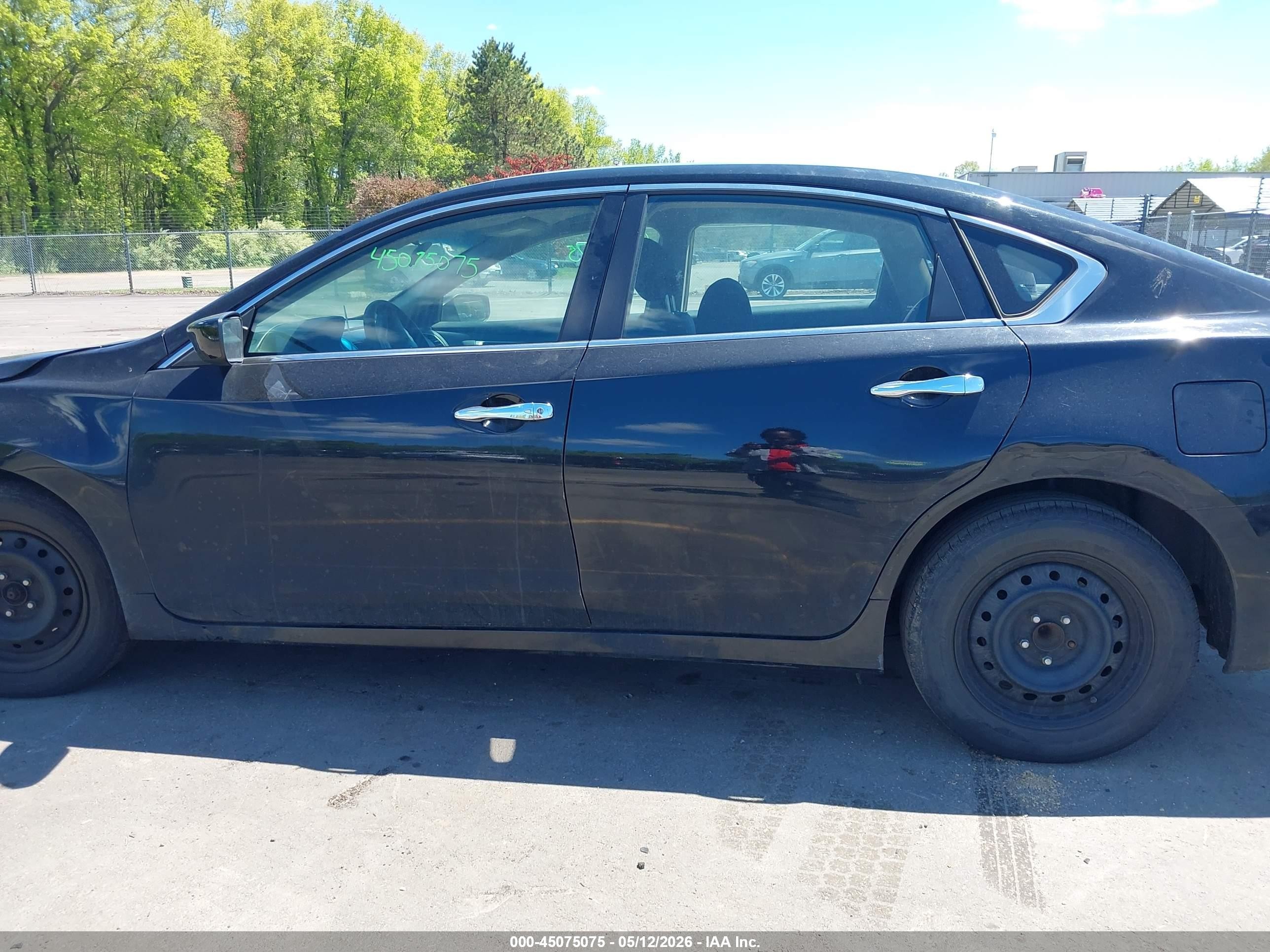 2013 Nissan Altima 2.5 S Black vin: 1N4AL3AP4DC173314