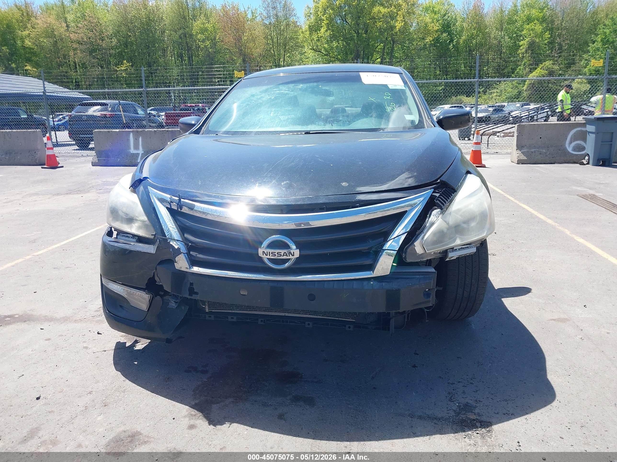 2013 Nissan Altima 2.5 S Black vin: 1N4AL3AP4DC173314