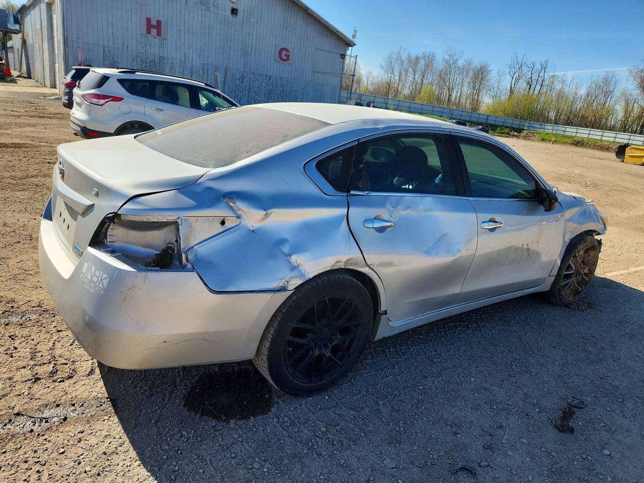 2013 Nissan Altima 2.5 Серебряный vin: 1N4AL3AP4DC184636