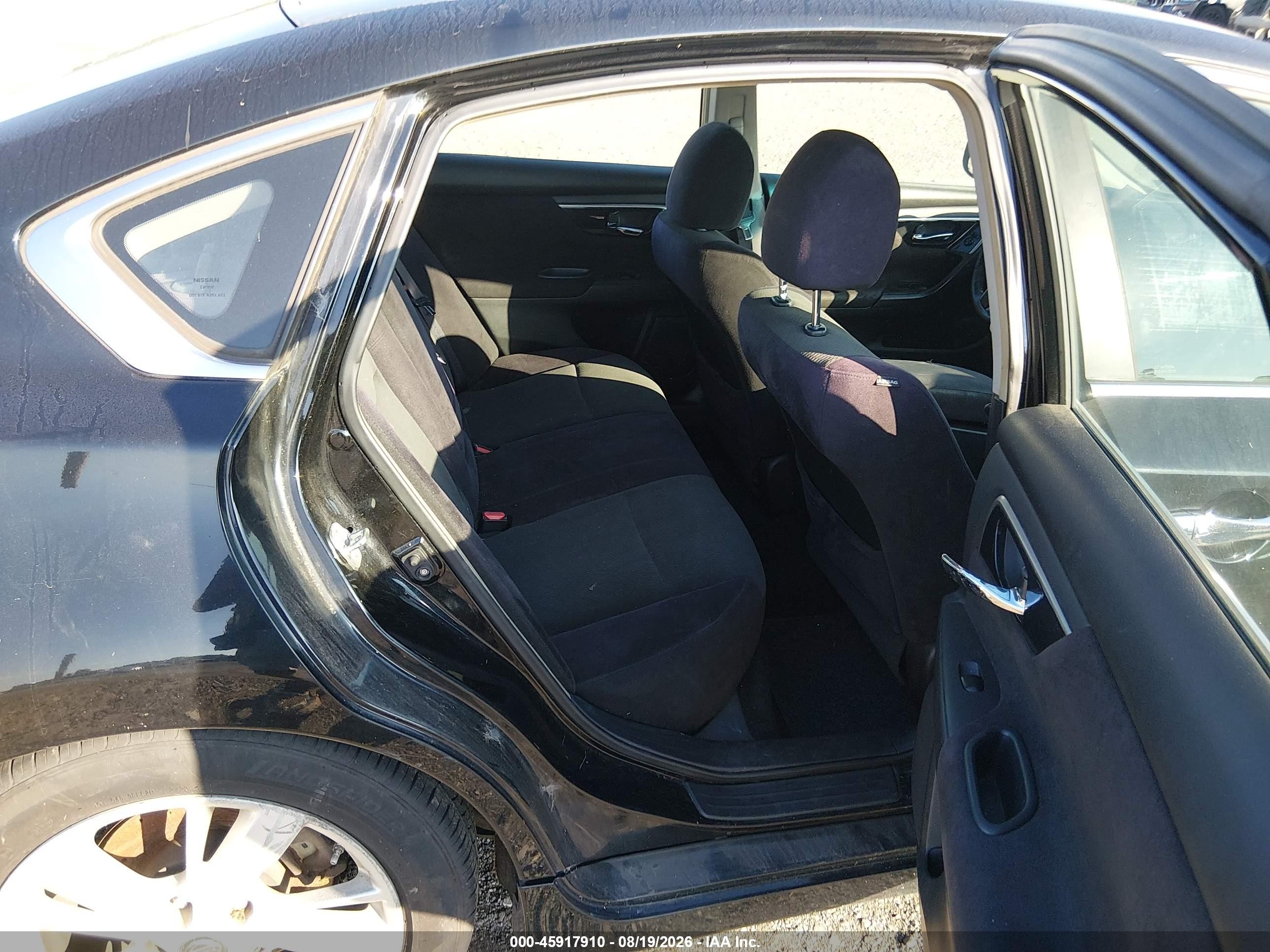 2013 Nissan Altima 2.5 Sv Black vin: 1N4AL3AP4DC185382