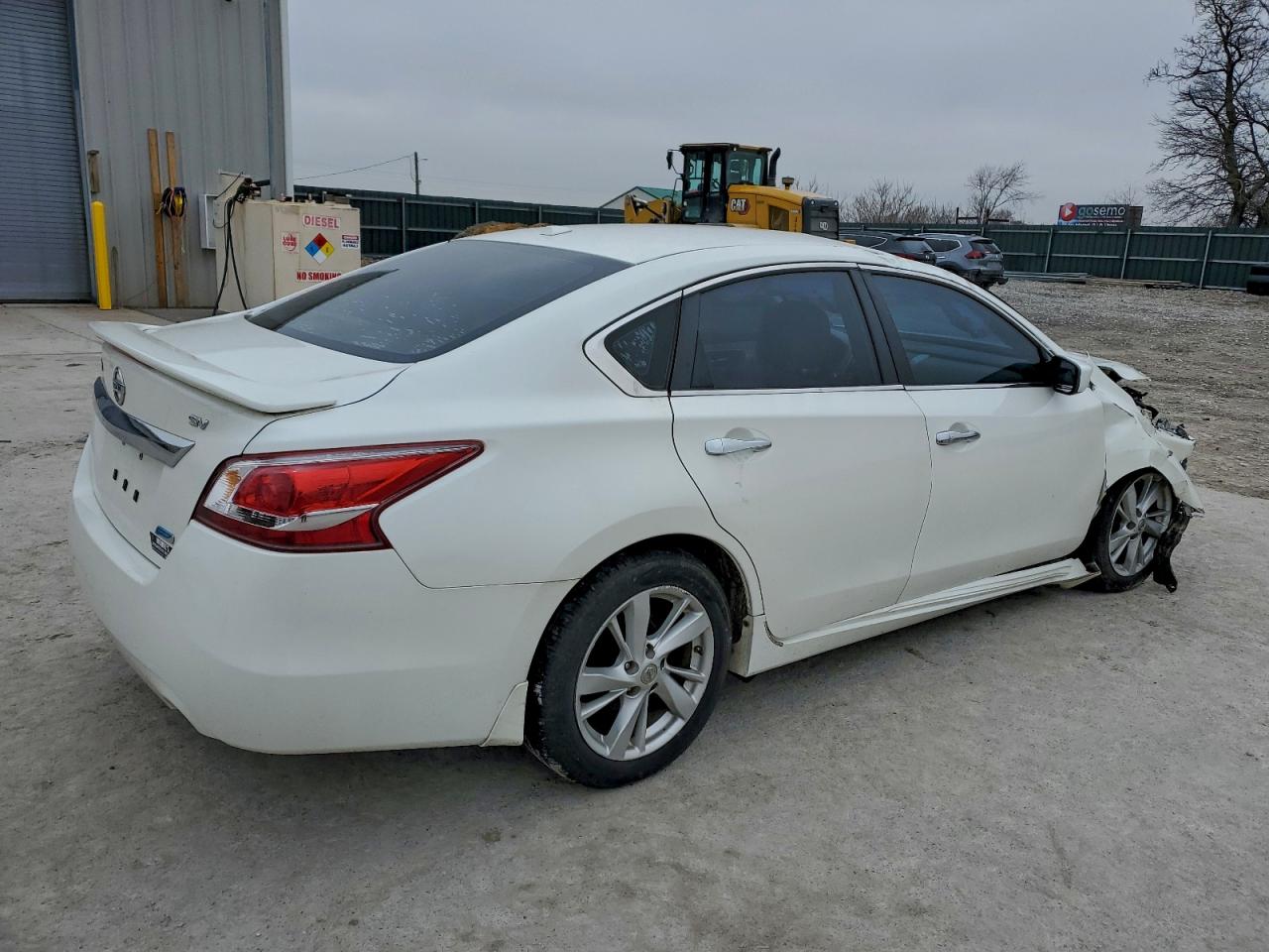 2013 Nissan Altima 2.5 White vin: 1N4AL3AP4DC186306