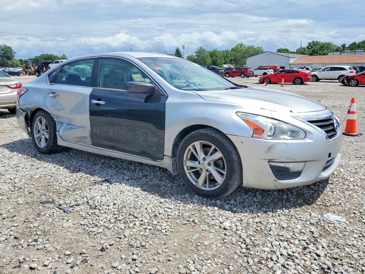 2013 Nissan Altima 2.5 Silver vin: 1N4AL3AP4DC189805