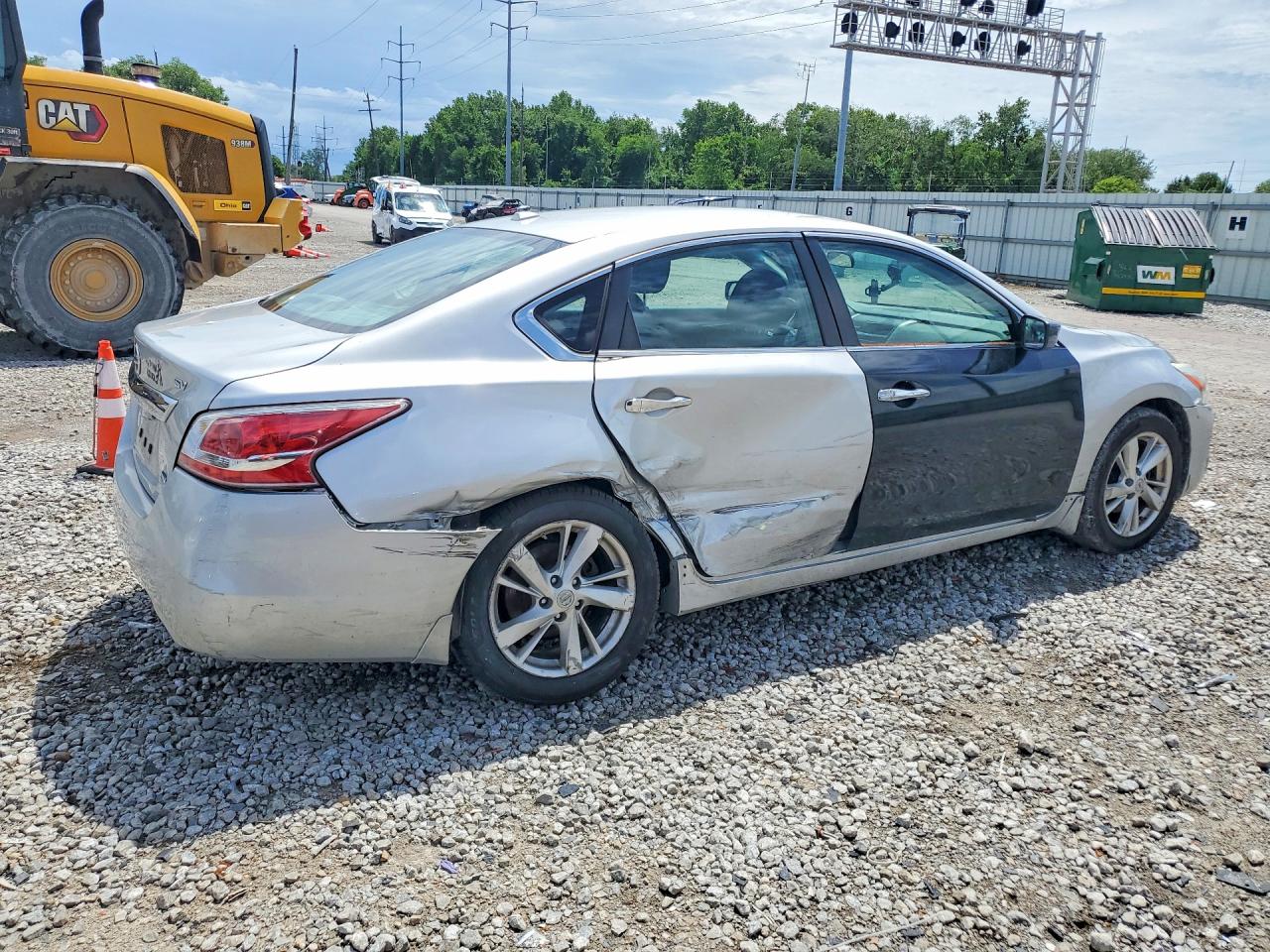2013 Nissan Altima 2.5 Silver vin: 1N4AL3AP4DC189805