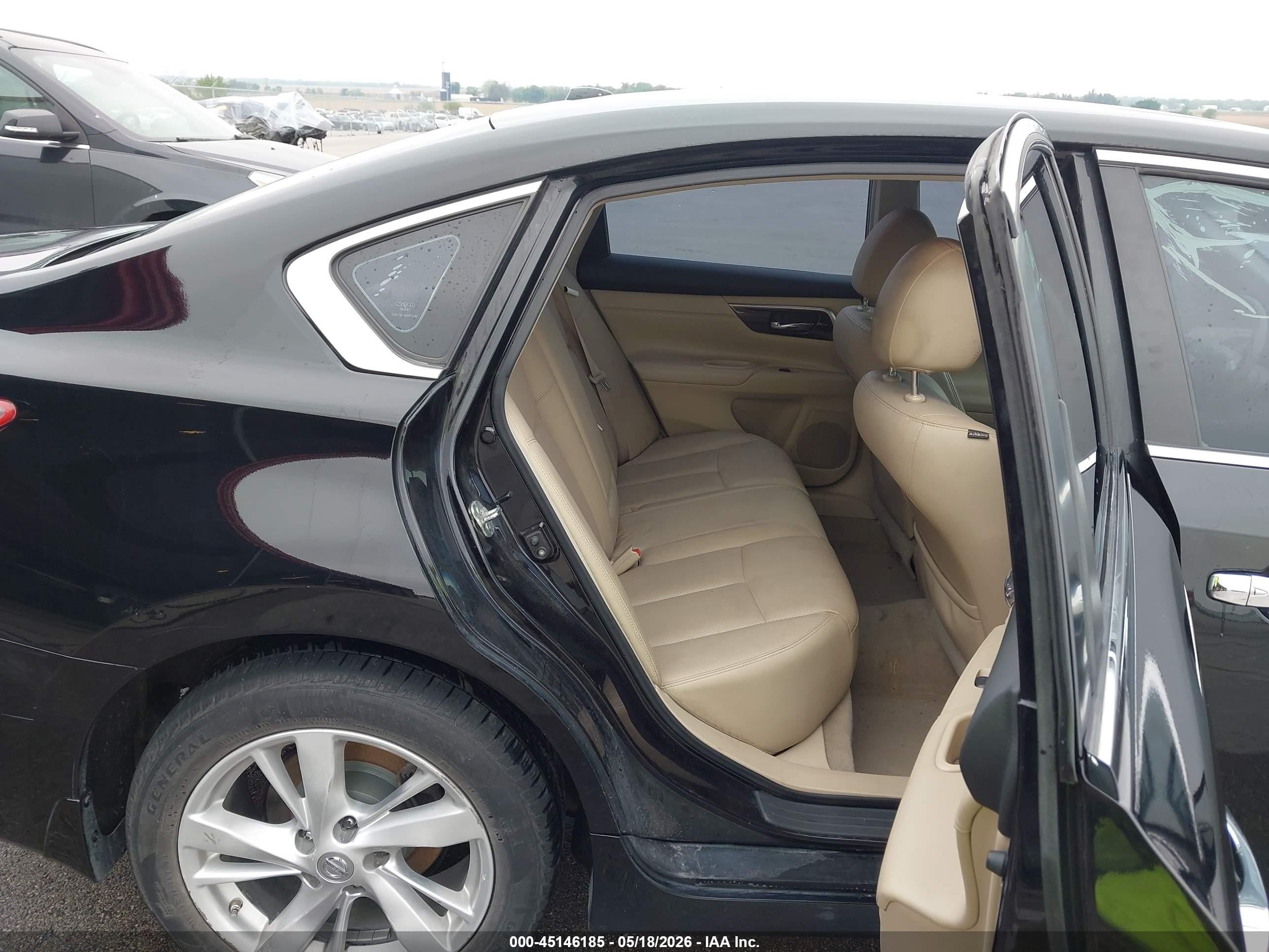 2013 Nissan Altima 2.5 Sl Black vin: 1N4AL3AP4DC196561