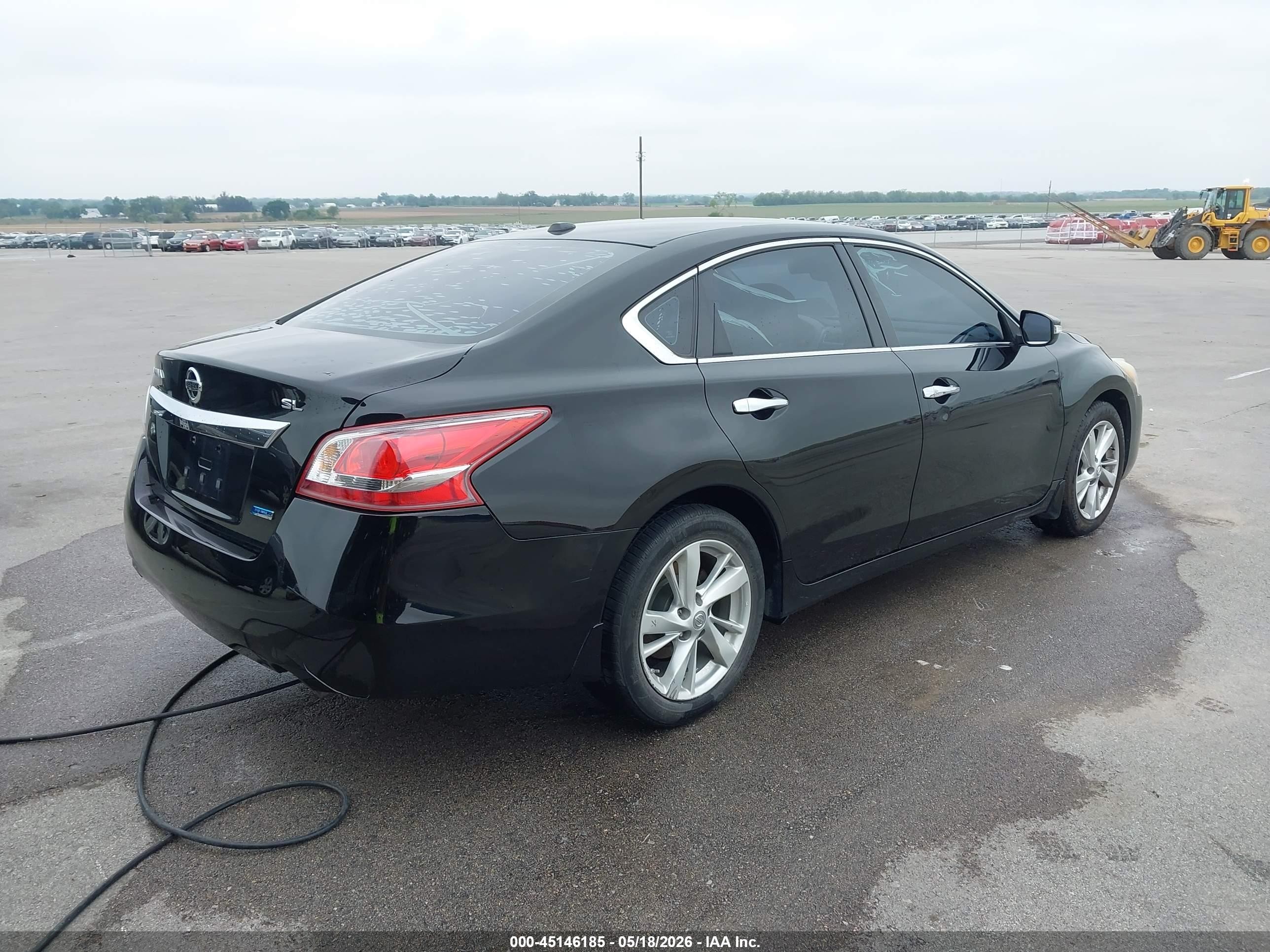 2013 Nissan Altima 2.5 Sl Black vin: 1N4AL3AP4DC196561