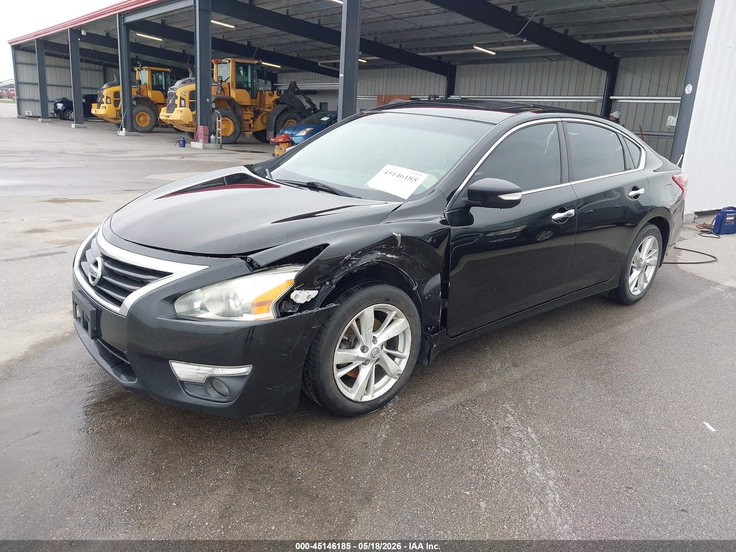 2013 Nissan Altima 2.5 Sl Black vin: 1N4AL3AP4DC196561
