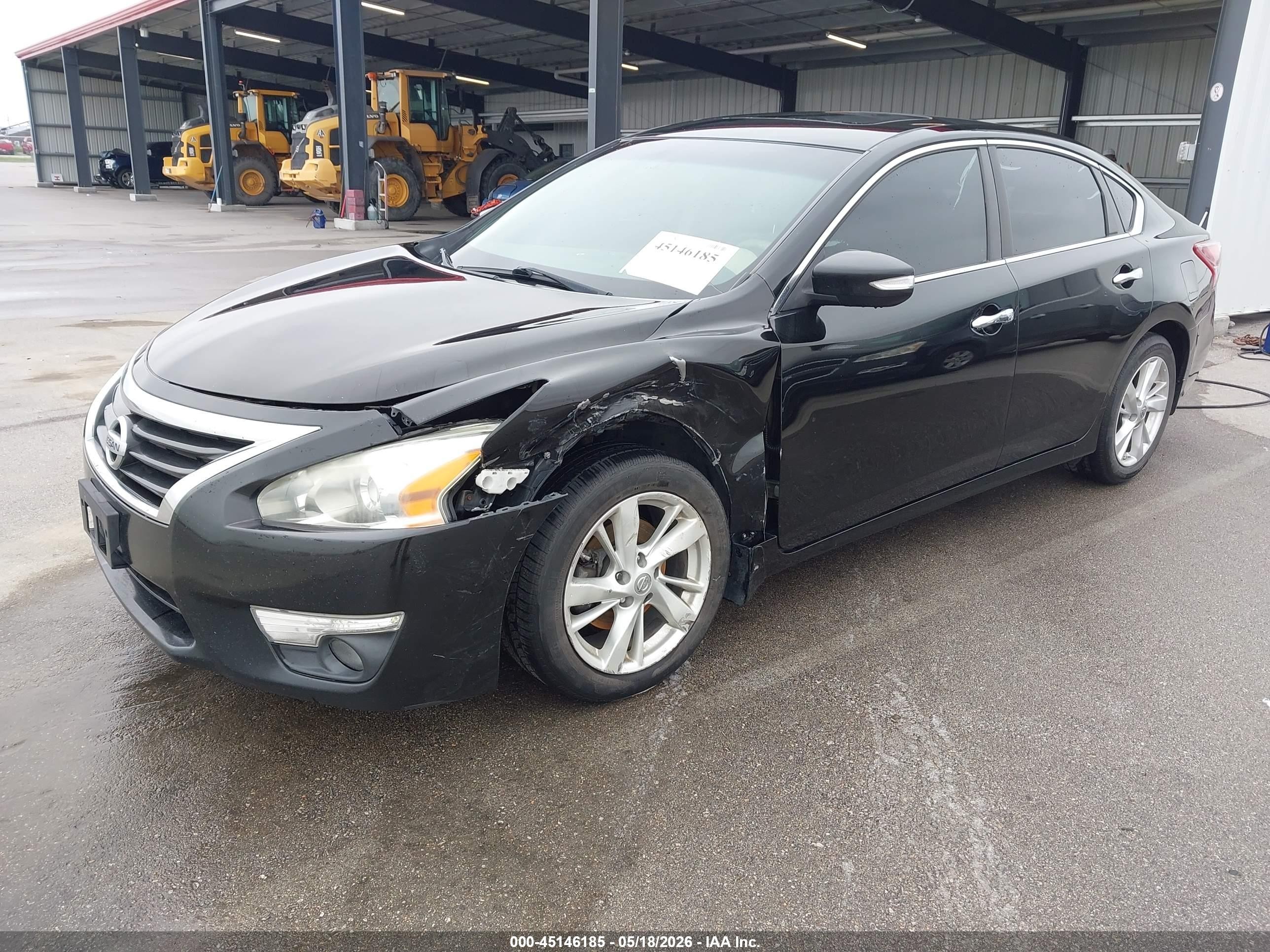 2013 Nissan Altima 2.5 Sl Black vin: 1N4AL3AP4DC196561