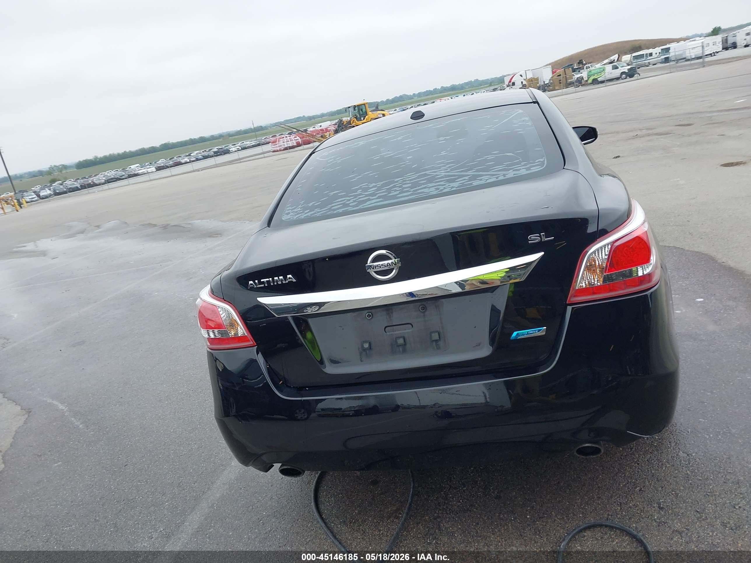 2013 Nissan Altima 2.5 Sl Black vin: 1N4AL3AP4DC196561