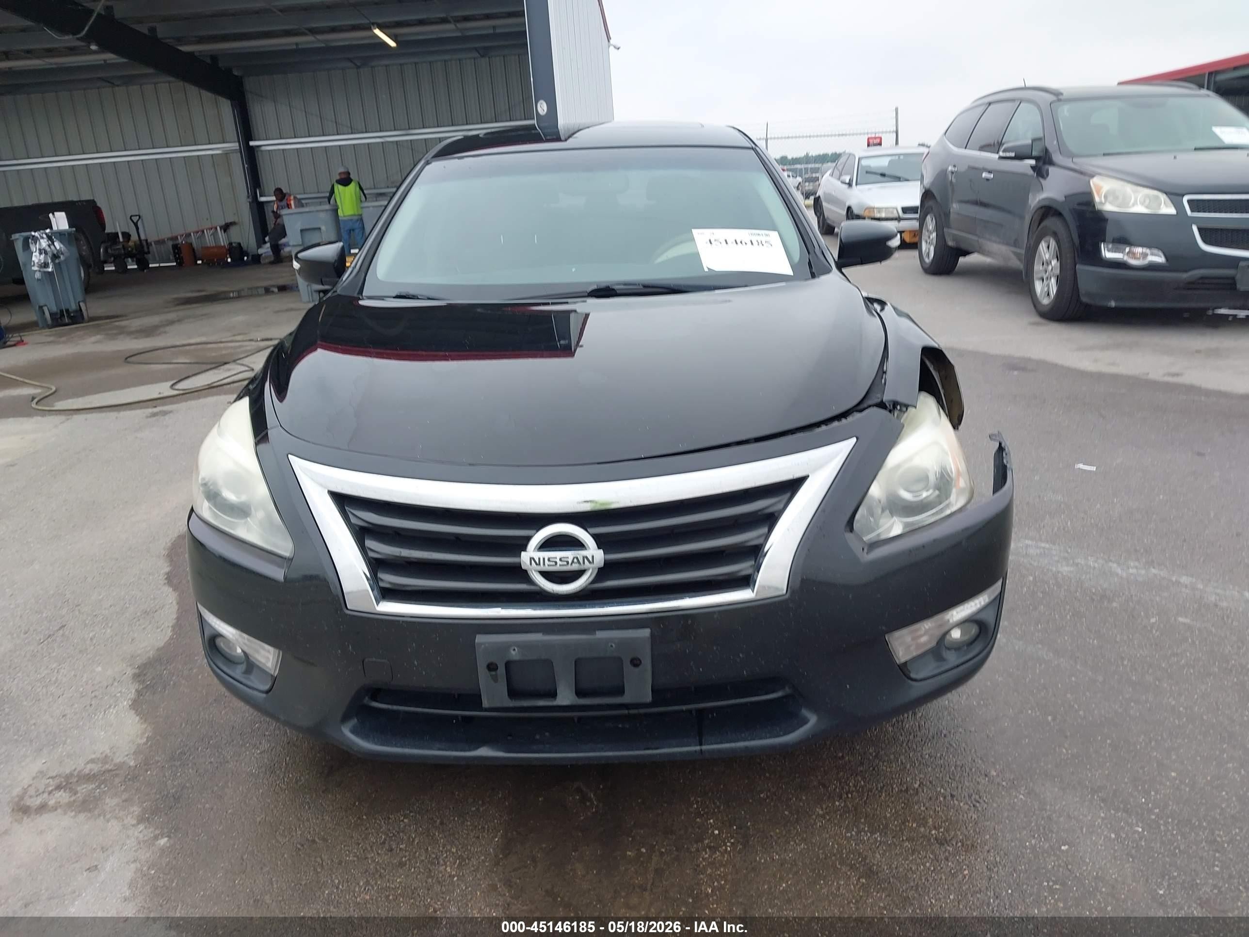 2013 Nissan Altima 2.5 Sl Black vin: 1N4AL3AP4DC196561