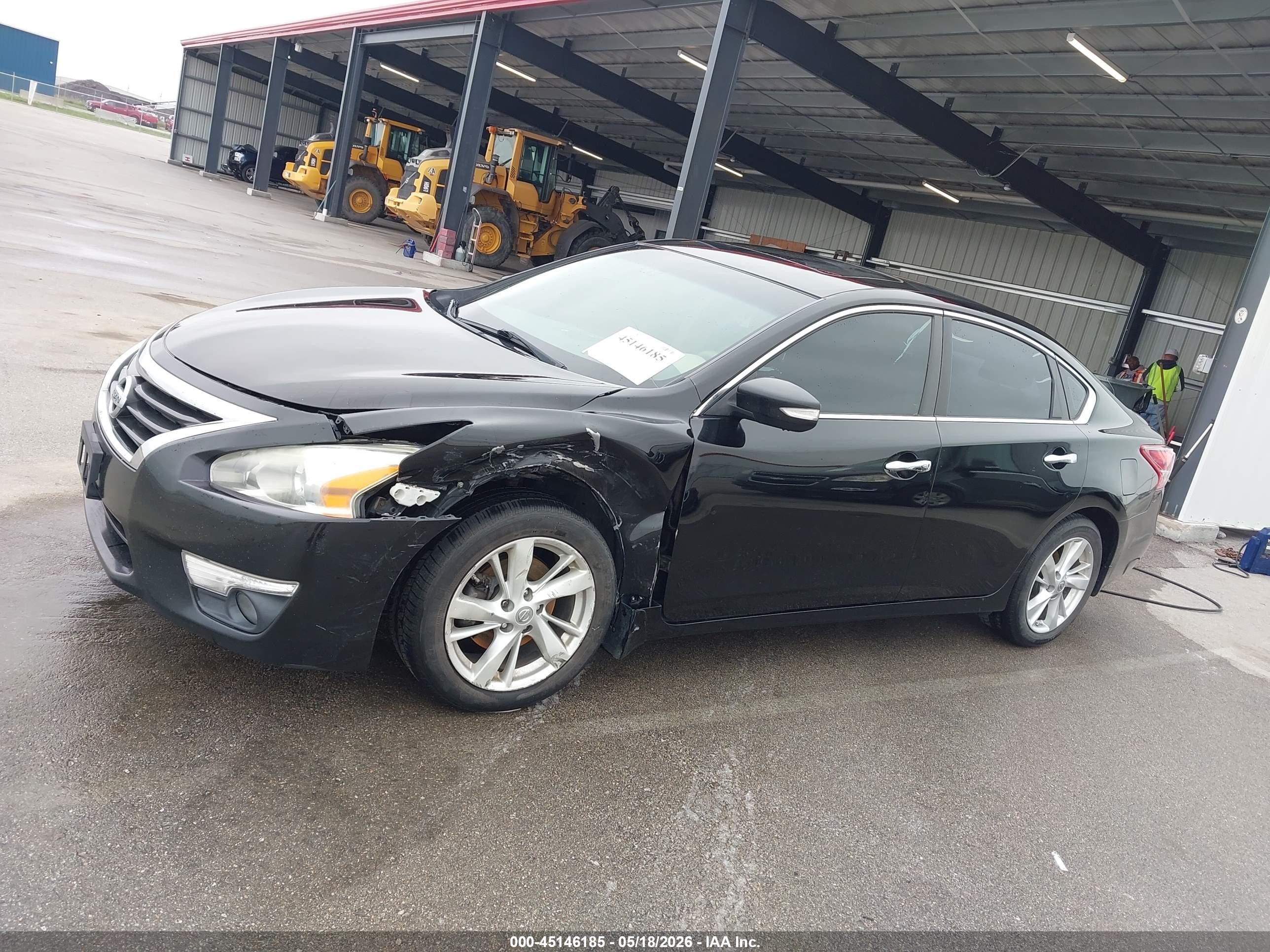 2013 Nissan Altima 2.5 Sl Black vin: 1N4AL3AP4DC196561