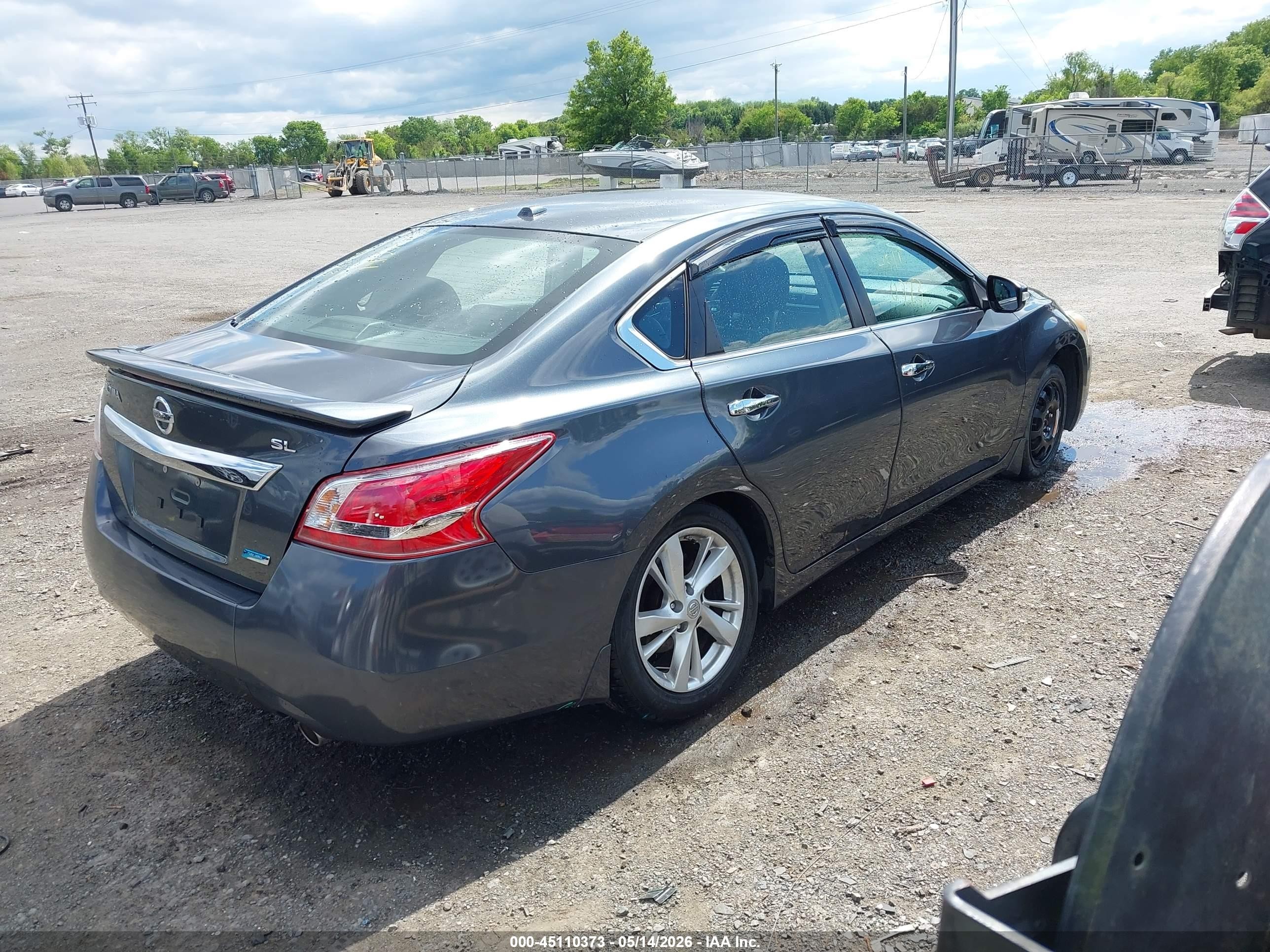 2013 Nissan Altima 2.5 Sl Gray vin: 1N4AL3AP4DC199900