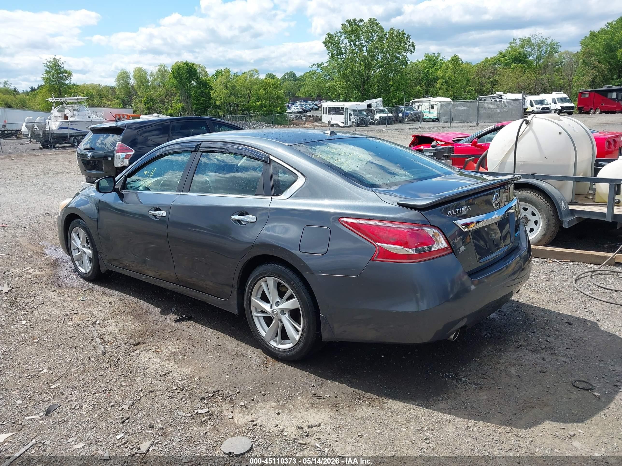 2013 Nissan Altima 2.5 Sl Gray vin: 1N4AL3AP4DC199900