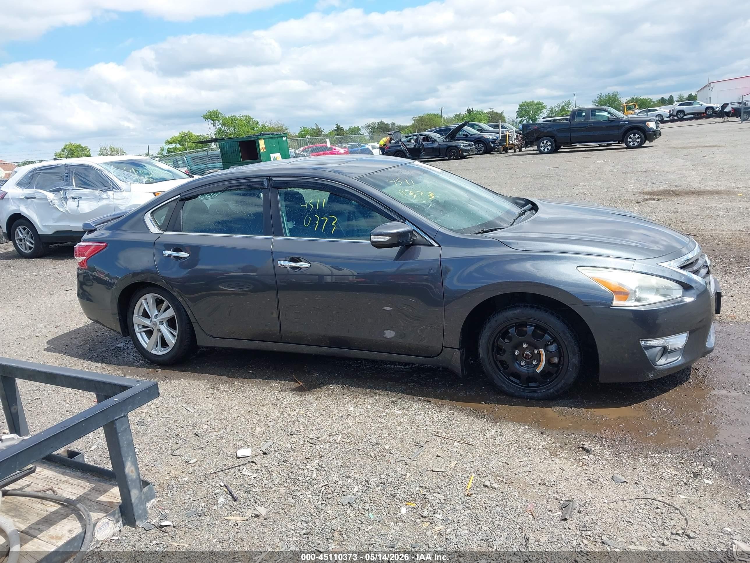 2013 Nissan Altima 2.5 Sl Gray vin: 1N4AL3AP4DC199900