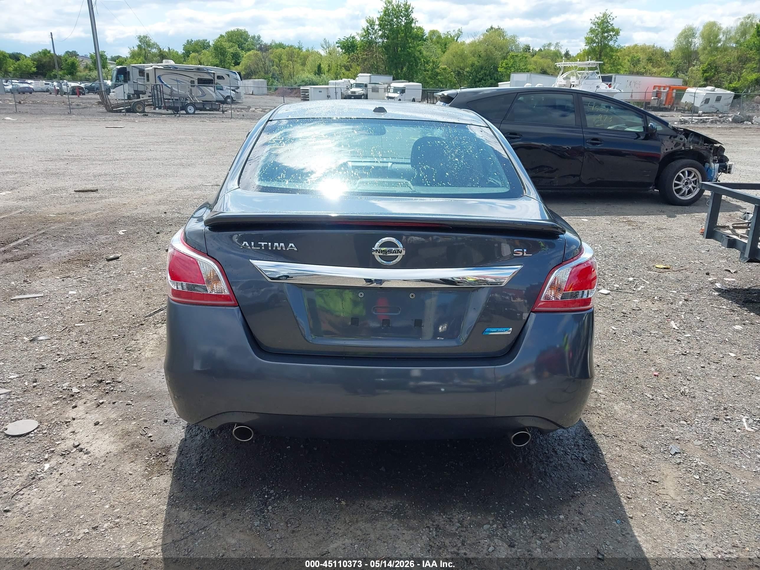 2013 Nissan Altima 2.5 Sl Gray vin: 1N4AL3AP4DC199900