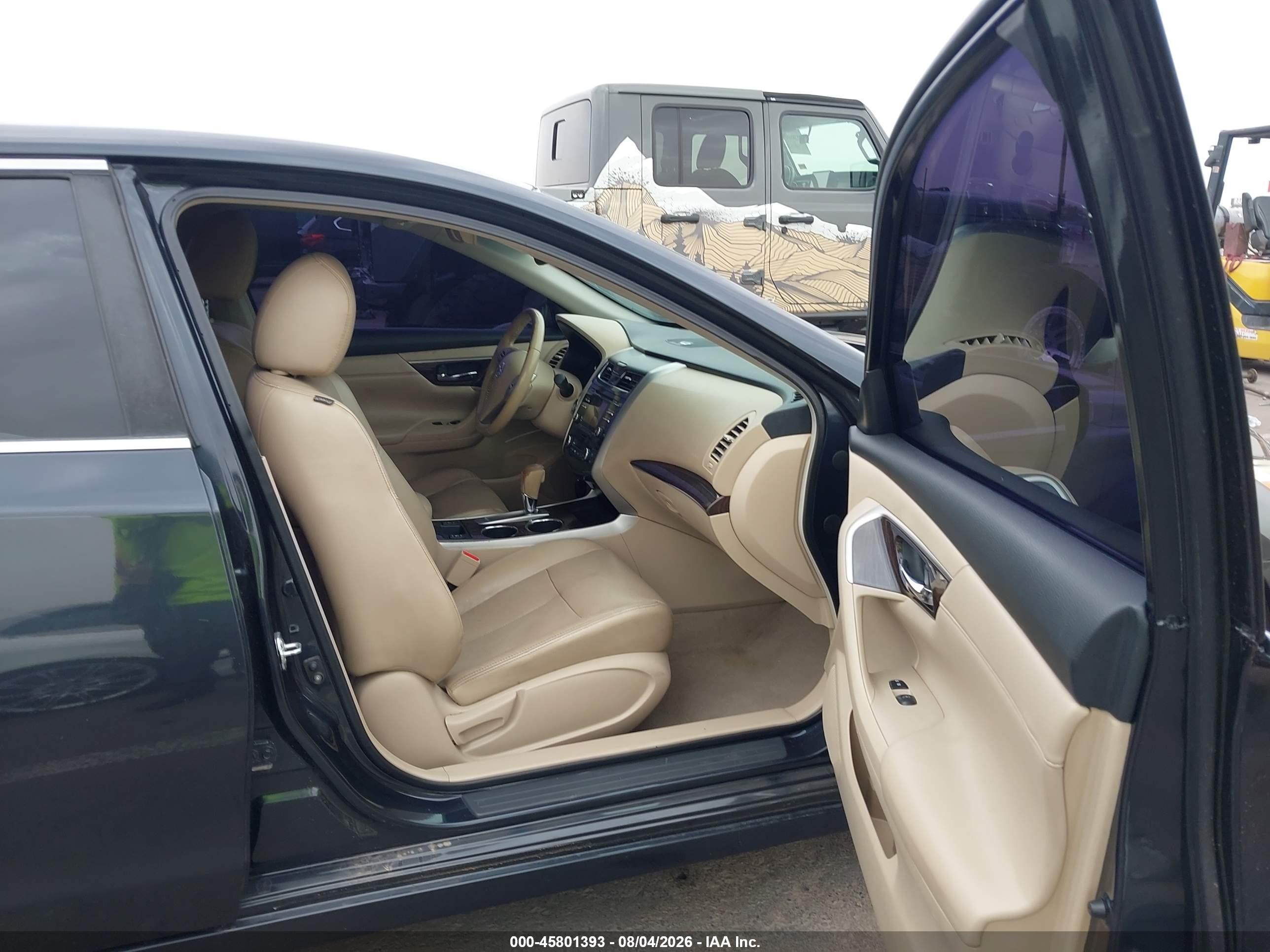 2013 Nissan Altima 2.5 Sl Black vin: 1N4AL3AP4DC201385