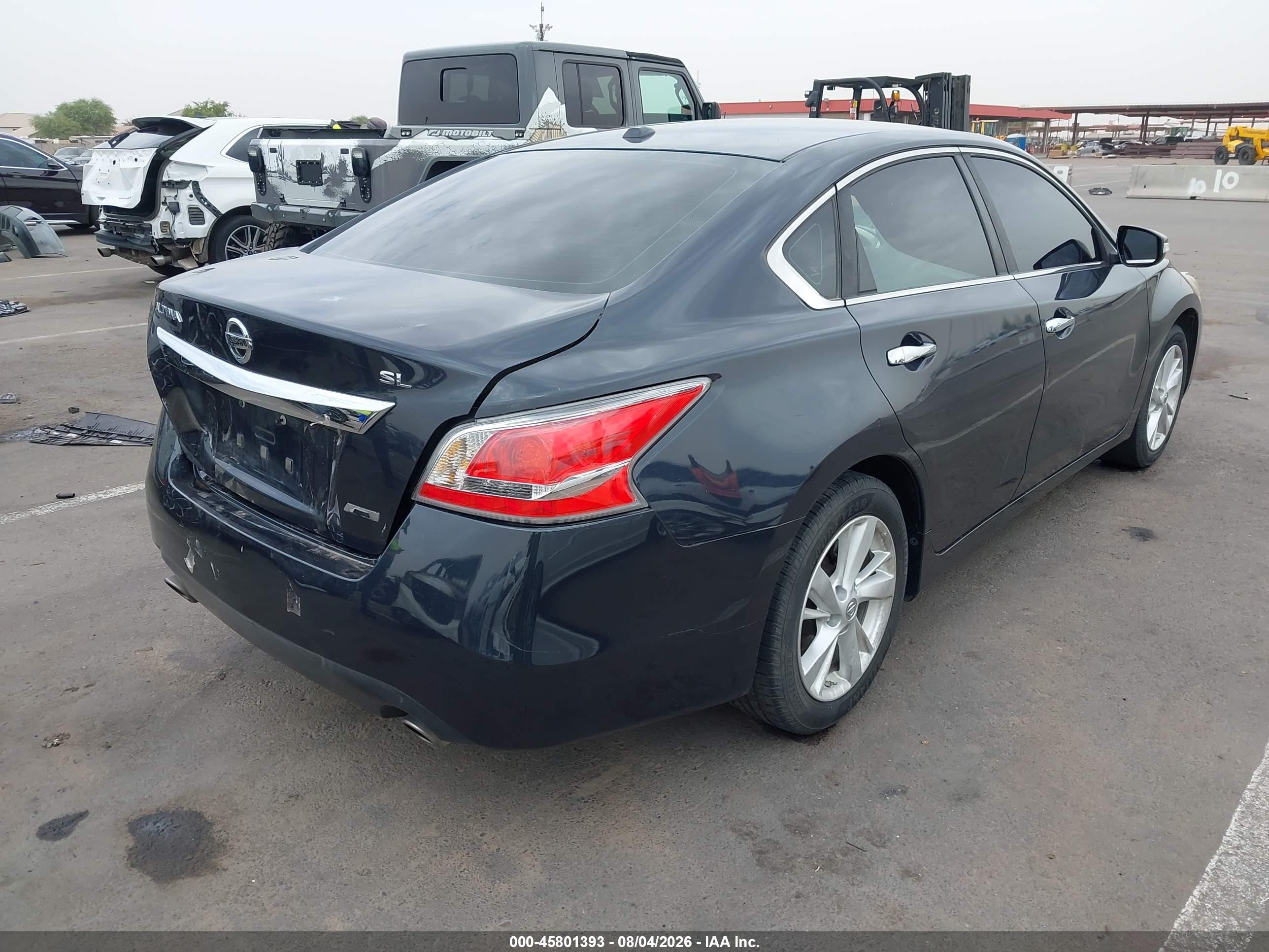2013 Nissan Altima 2.5 Sl Black vin: 1N4AL3AP4DC201385