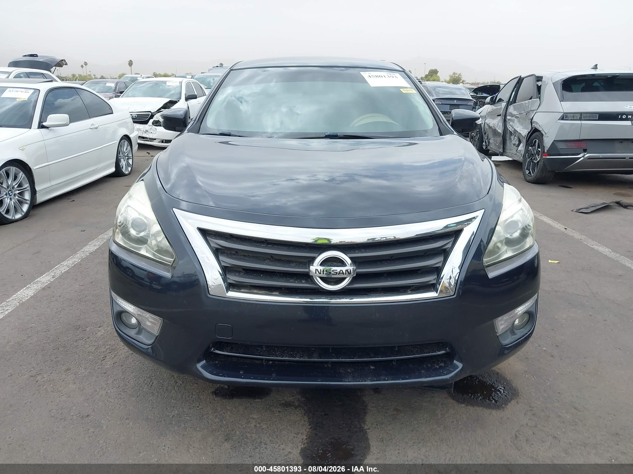 2013 Nissan Altima 2.5 Sl Black vin: 1N4AL3AP4DC201385