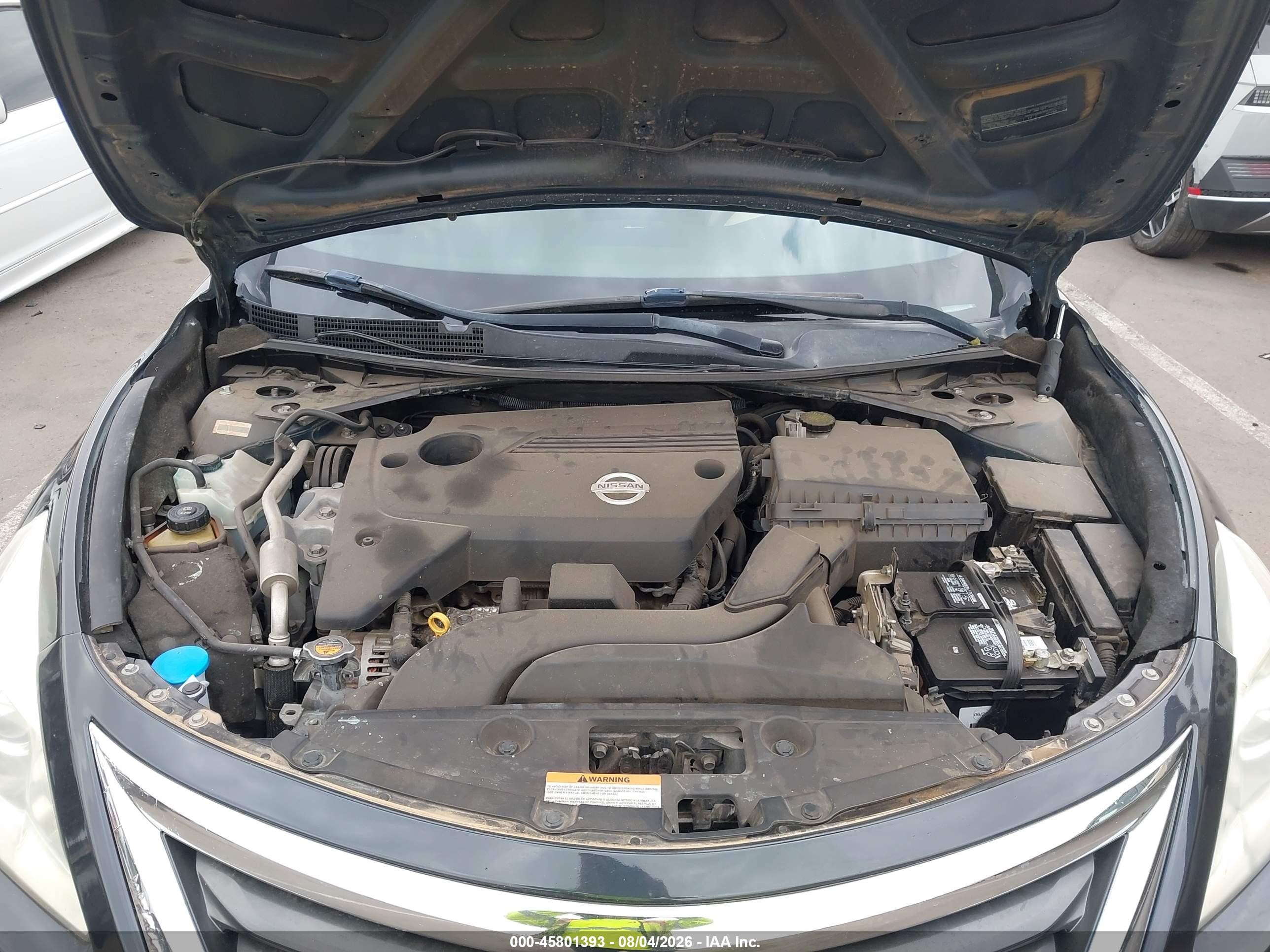 2013 Nissan Altima 2.5 Sl Black vin: 1N4AL3AP4DC201385