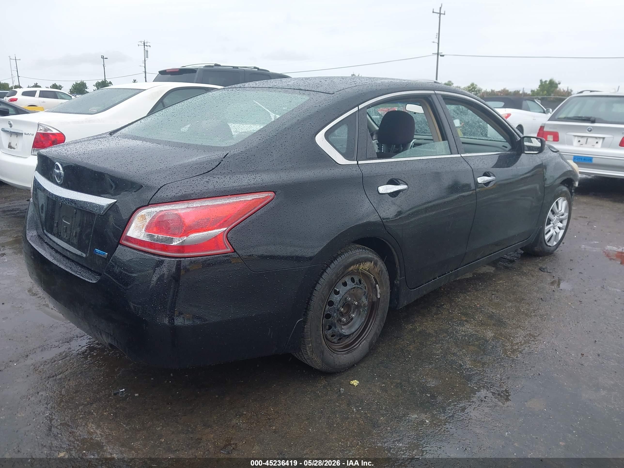 2013 Nissan Altima 2.5 S Black vin: 1N4AL3AP4DC207283