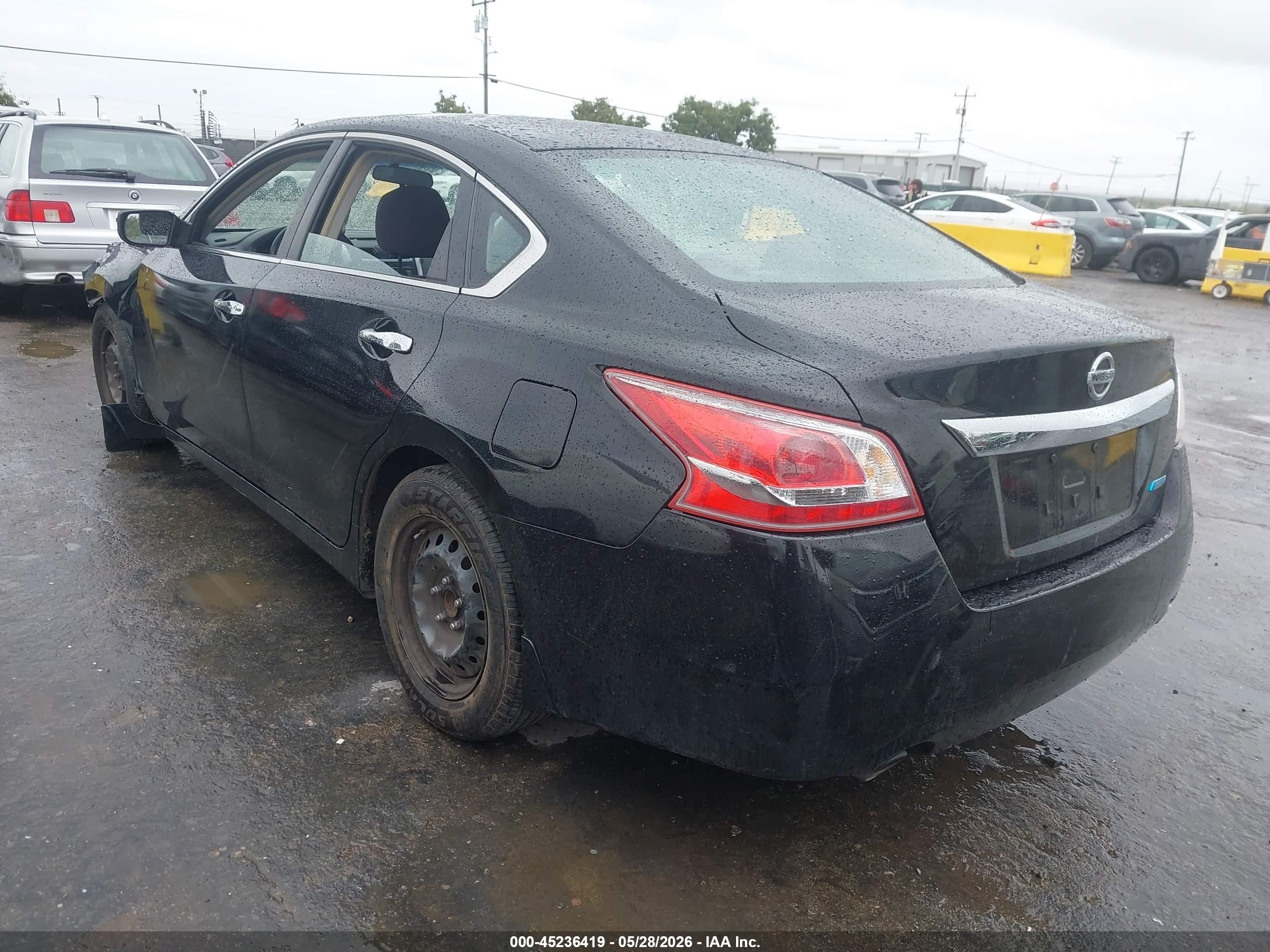 2013 Nissan Altima 2.5 S Black vin: 1N4AL3AP4DC207283