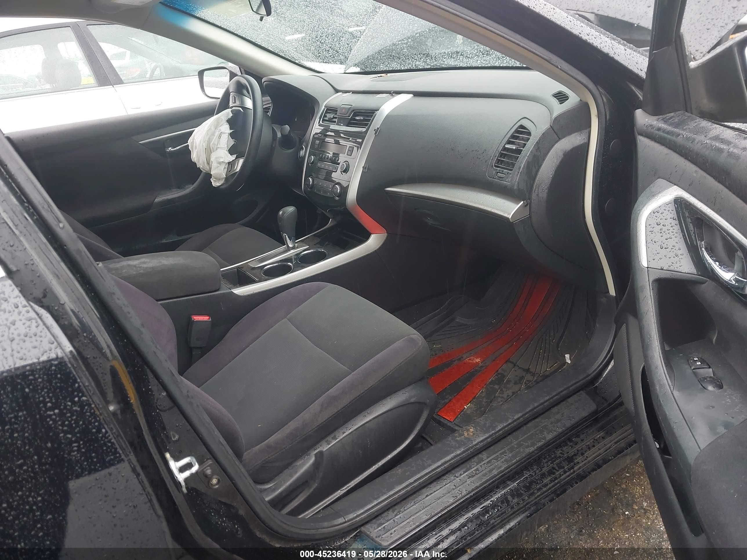 2013 Nissan Altima 2.5 S Black vin: 1N4AL3AP4DC207283