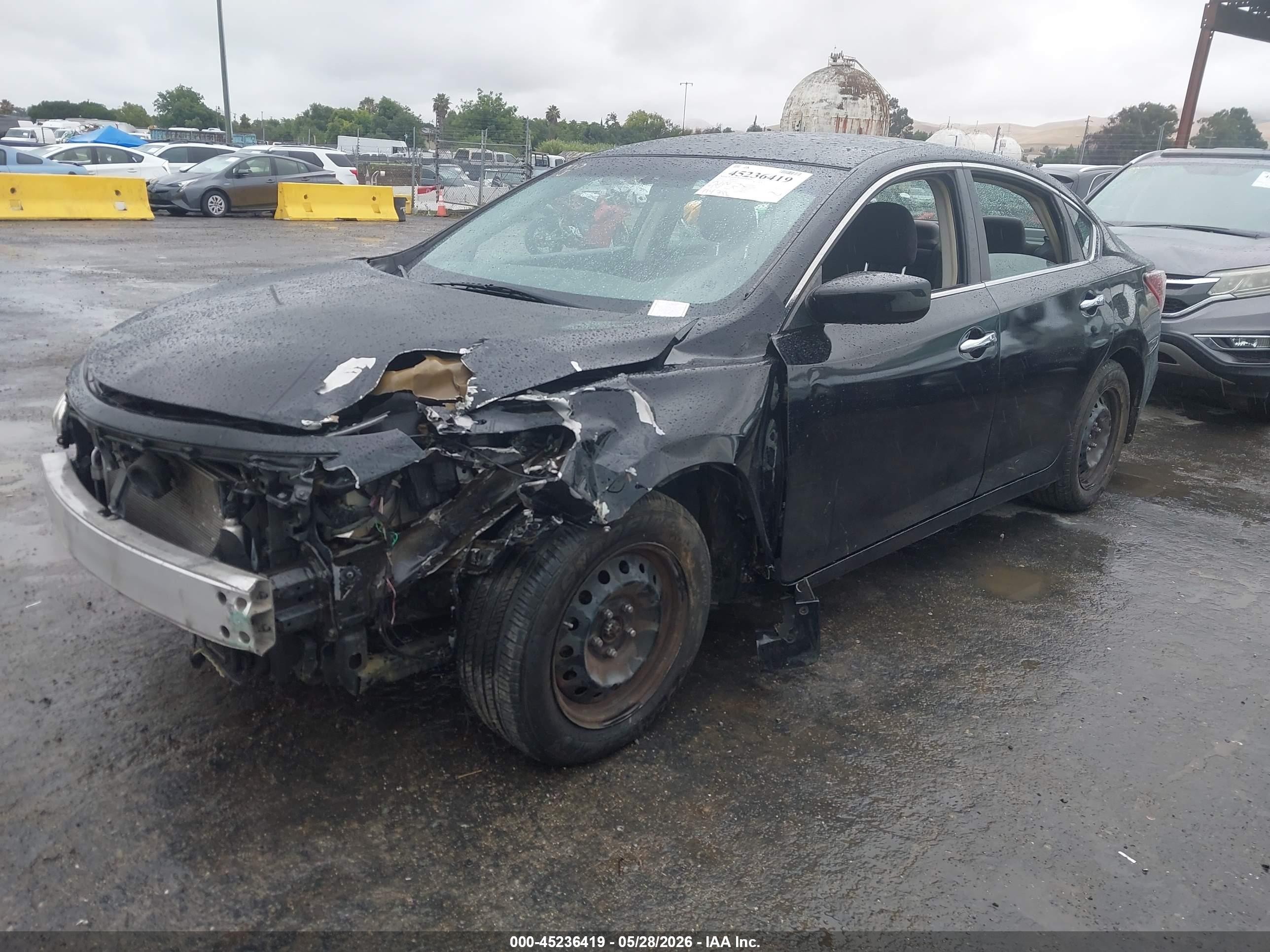 2013 Nissan Altima 2.5 S Black vin: 1N4AL3AP4DC207283