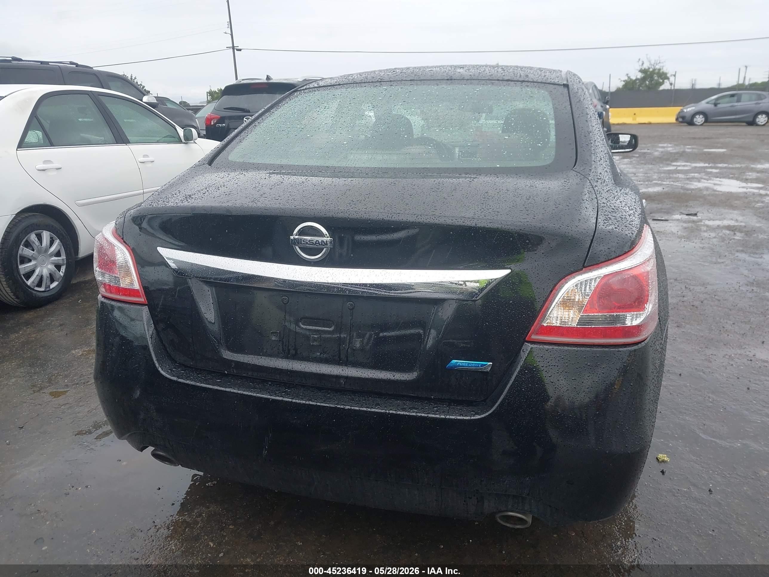 2013 Nissan Altima 2.5 S Black vin: 1N4AL3AP4DC207283