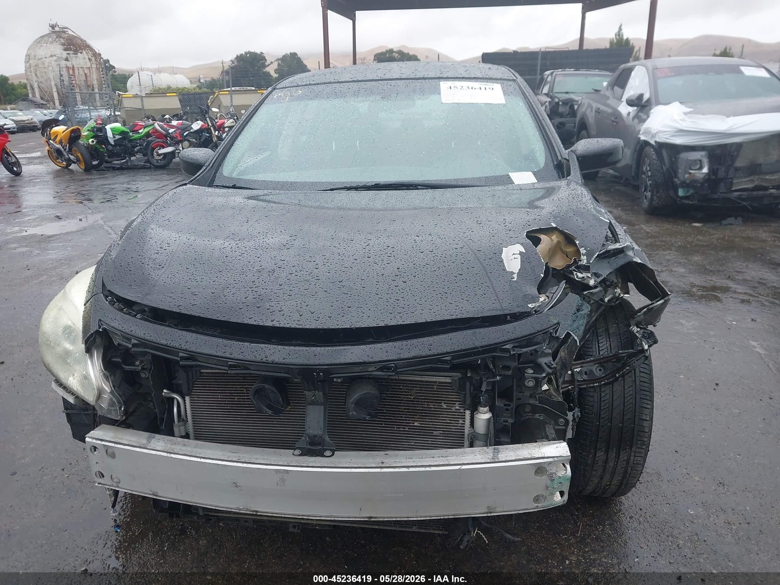 2013 Nissan Altima 2.5 S Black vin: 1N4AL3AP4DC207283