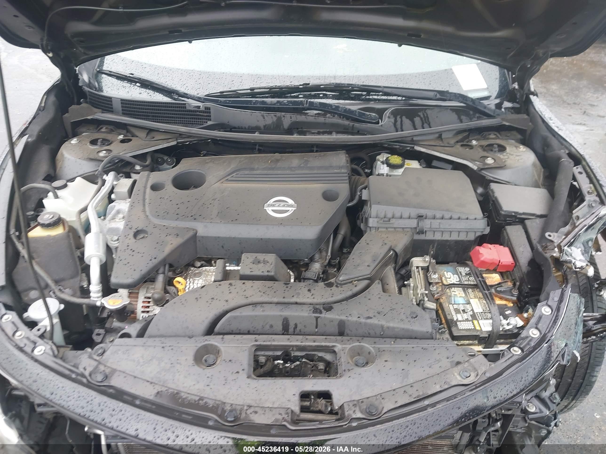 2013 Nissan Altima 2.5 S Black vin: 1N4AL3AP4DC207283